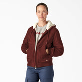 Women's Fleece Lined Duck Canvas Jacket
