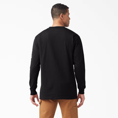 Logo Graphic Long Sleeve Pocket T-Shirt