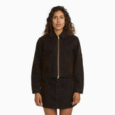 Women's Flocked Unlined Cropped Eisenhower