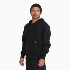 Water Repellent Heavyweight Fleece 1/4 Zip Hoodie