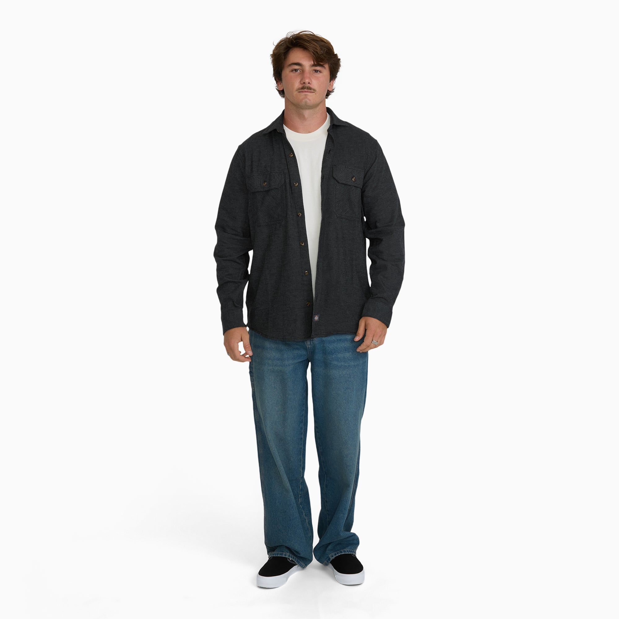 Long Sleeve Flannel Work Shirt