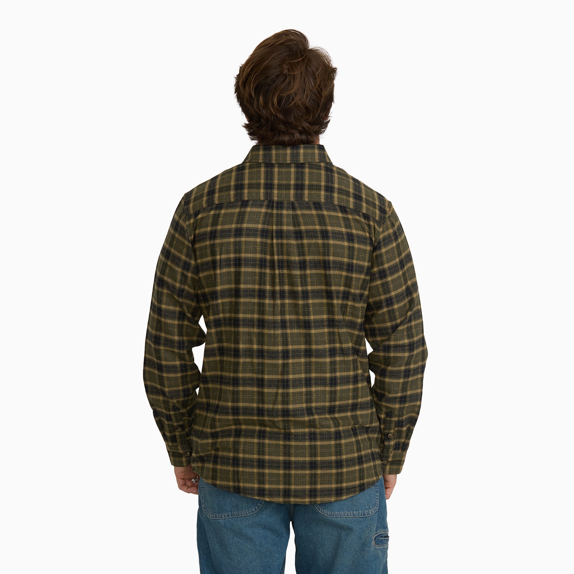 Long Sleeve Flannel Work Shirt