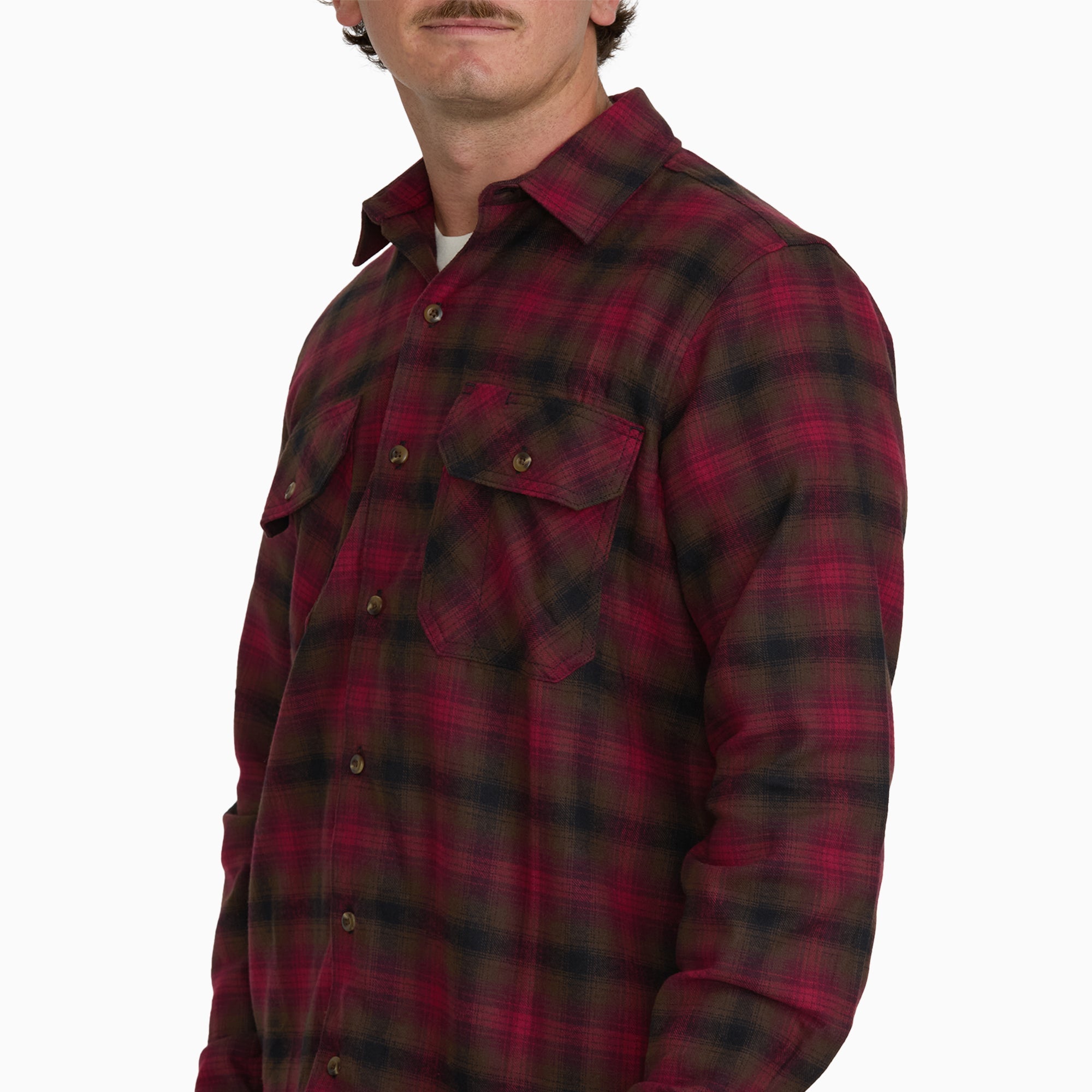 Long Sleeve Flannel Work Shirt