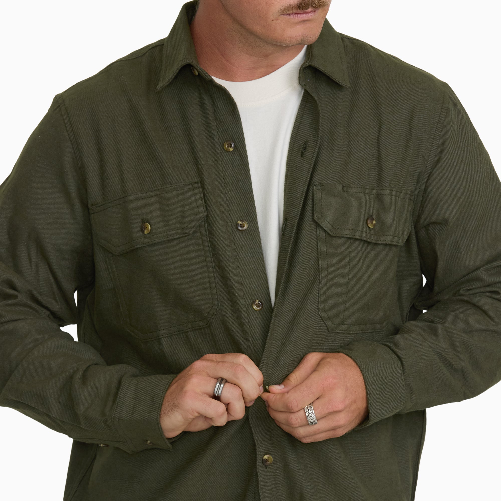 Long Sleeve Flannel Work Shirt
