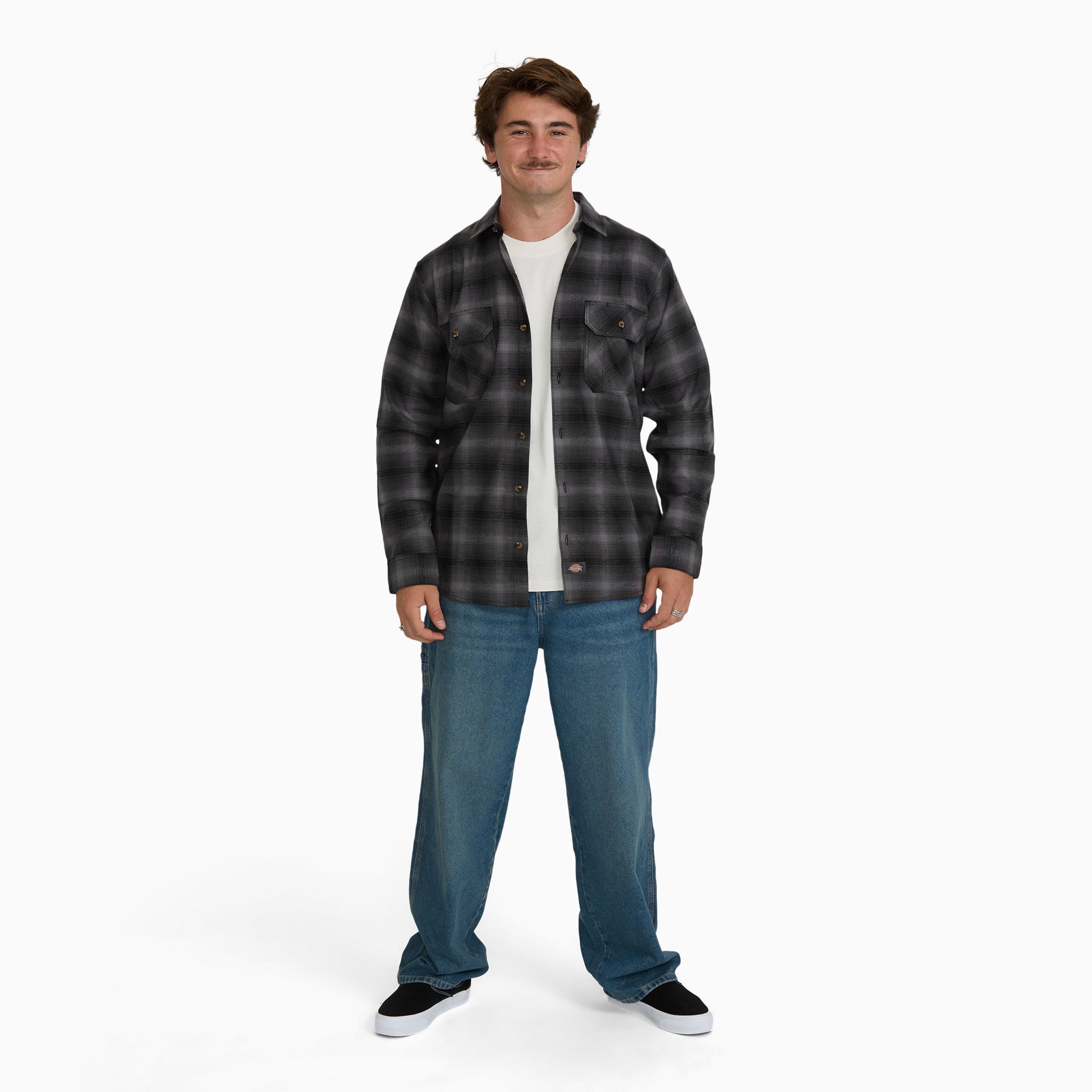 Long Sleeve Flannel Work Shirt