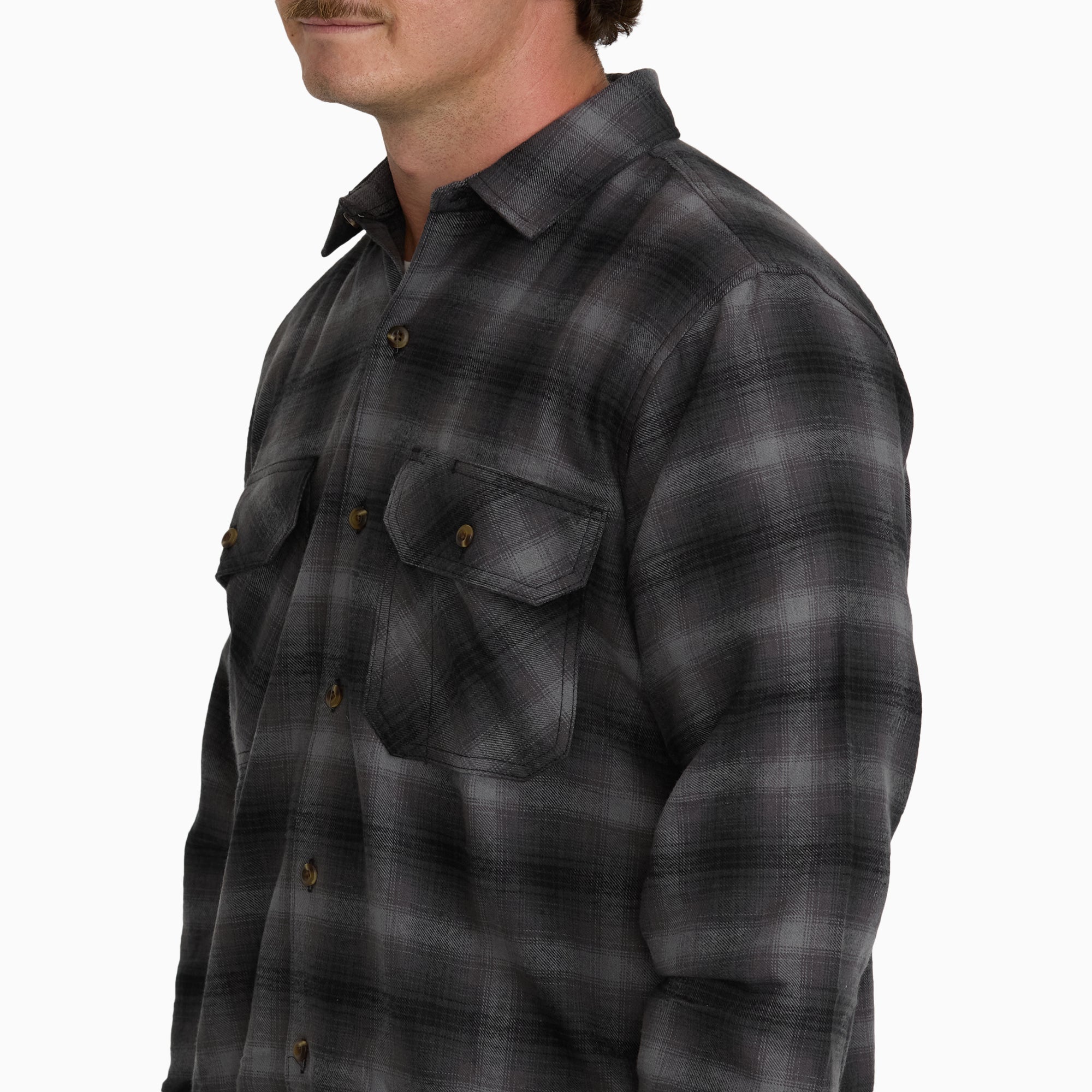 Long Sleeve Flannel Work Shirt