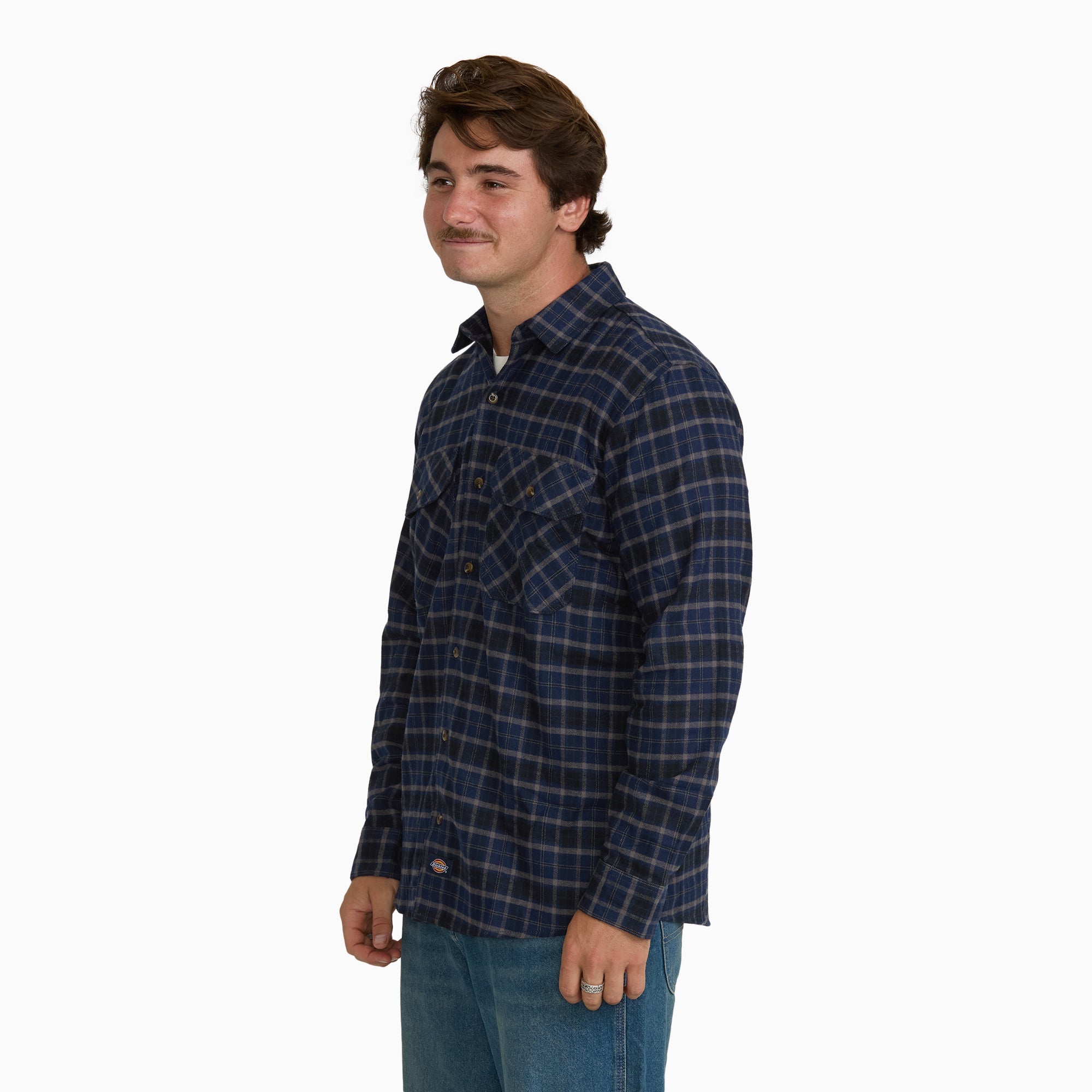 Long Sleeve Flannel Work Shirt