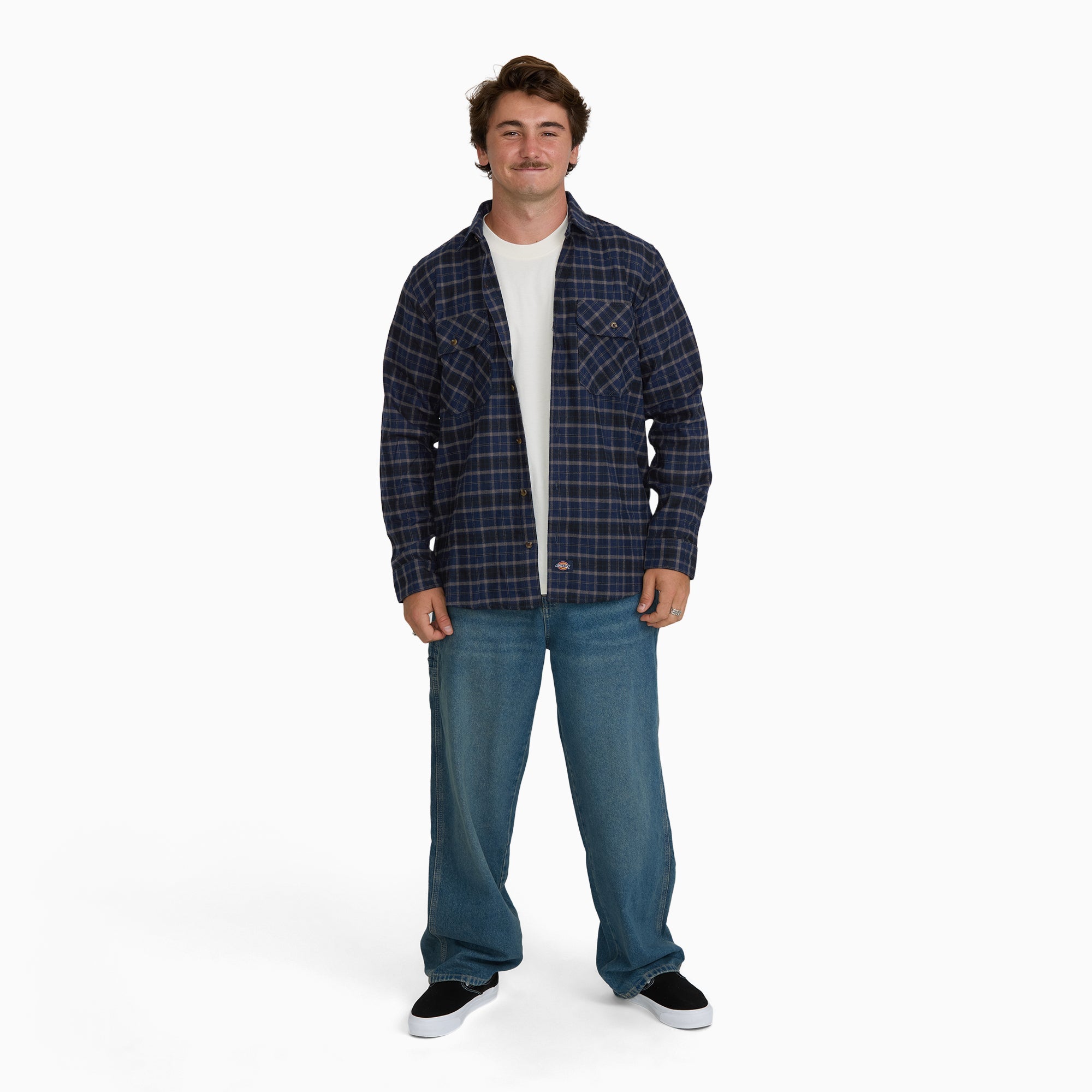 Long Sleeve Flannel Work Shirt