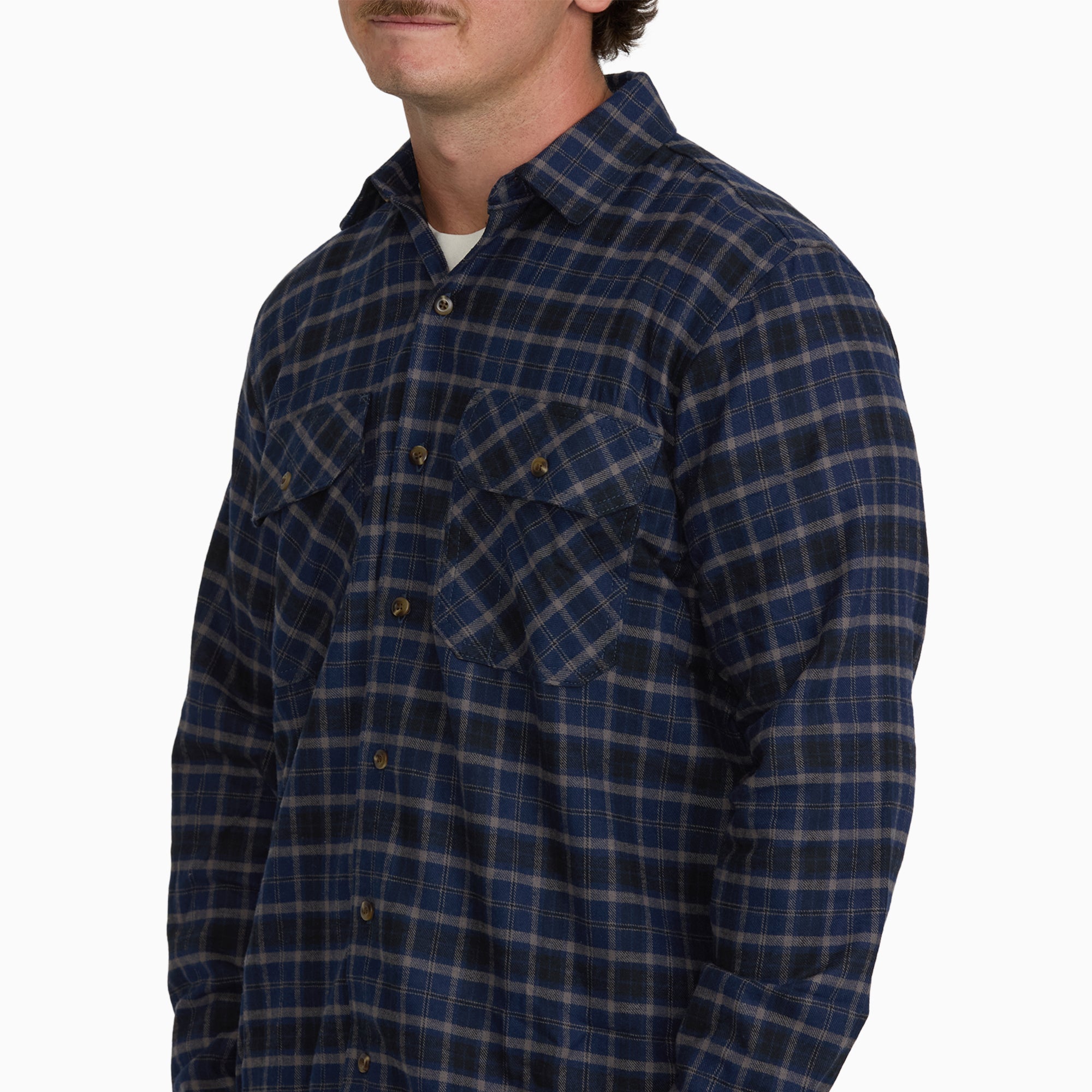 Long Sleeve Flannel Work Shirt