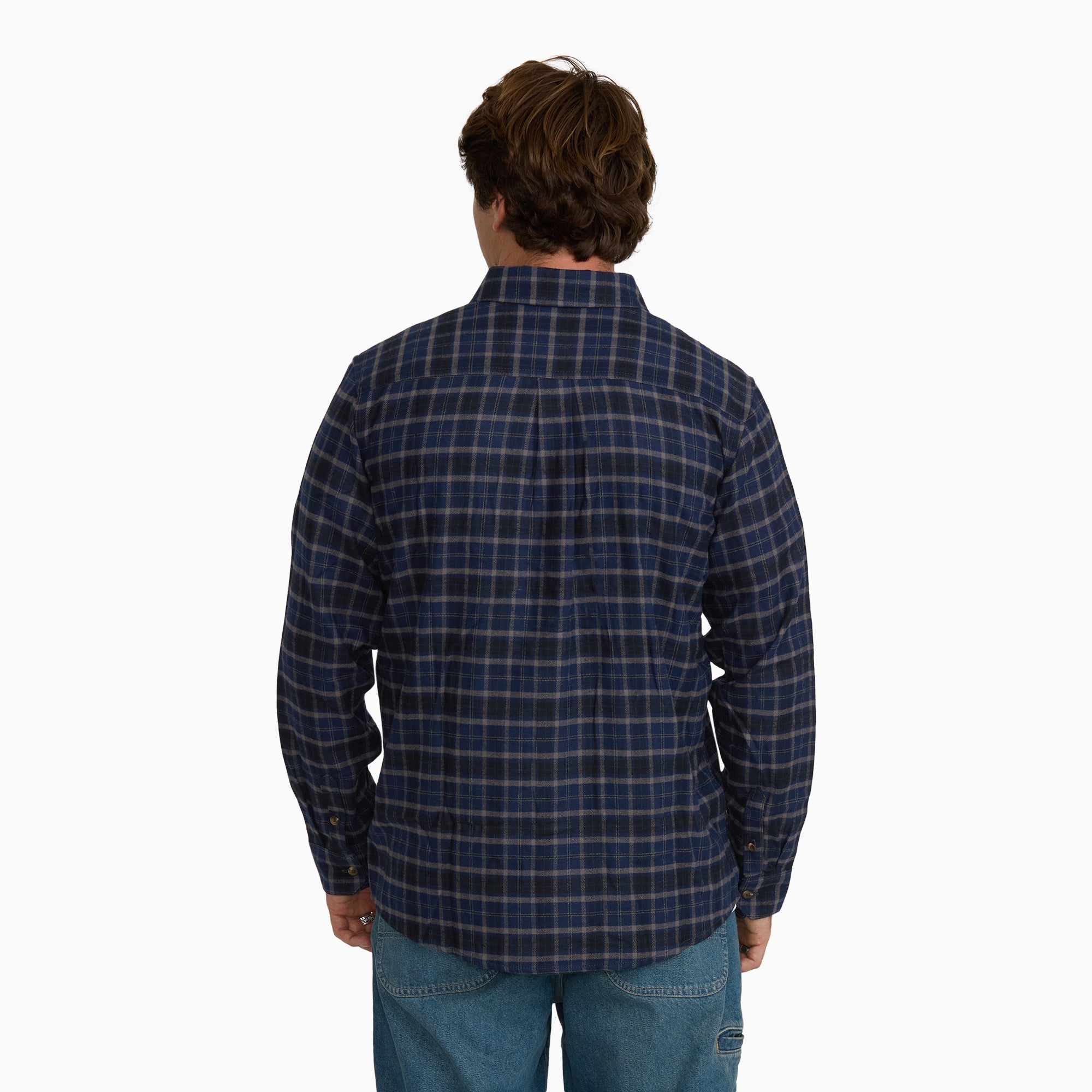 Long Sleeve Flannel Work Shirt
