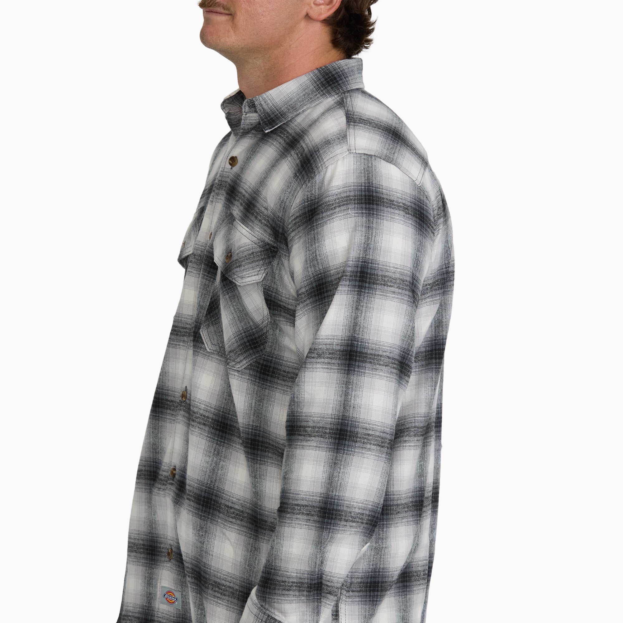 Long Sleeve Flannel Work Shirt