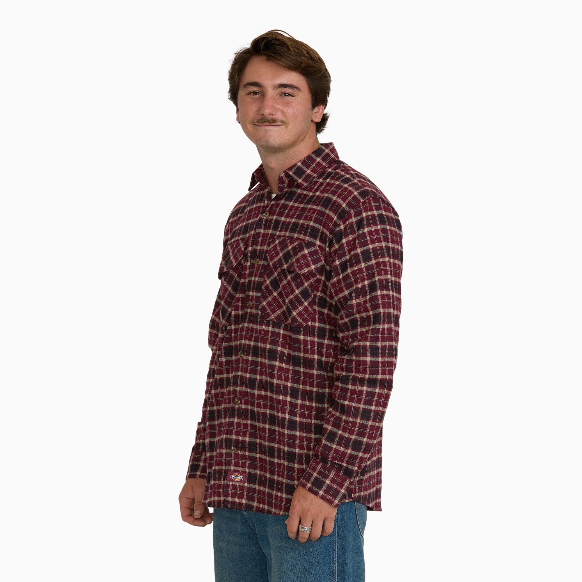 Long Sleeve Flannel Work Shirt