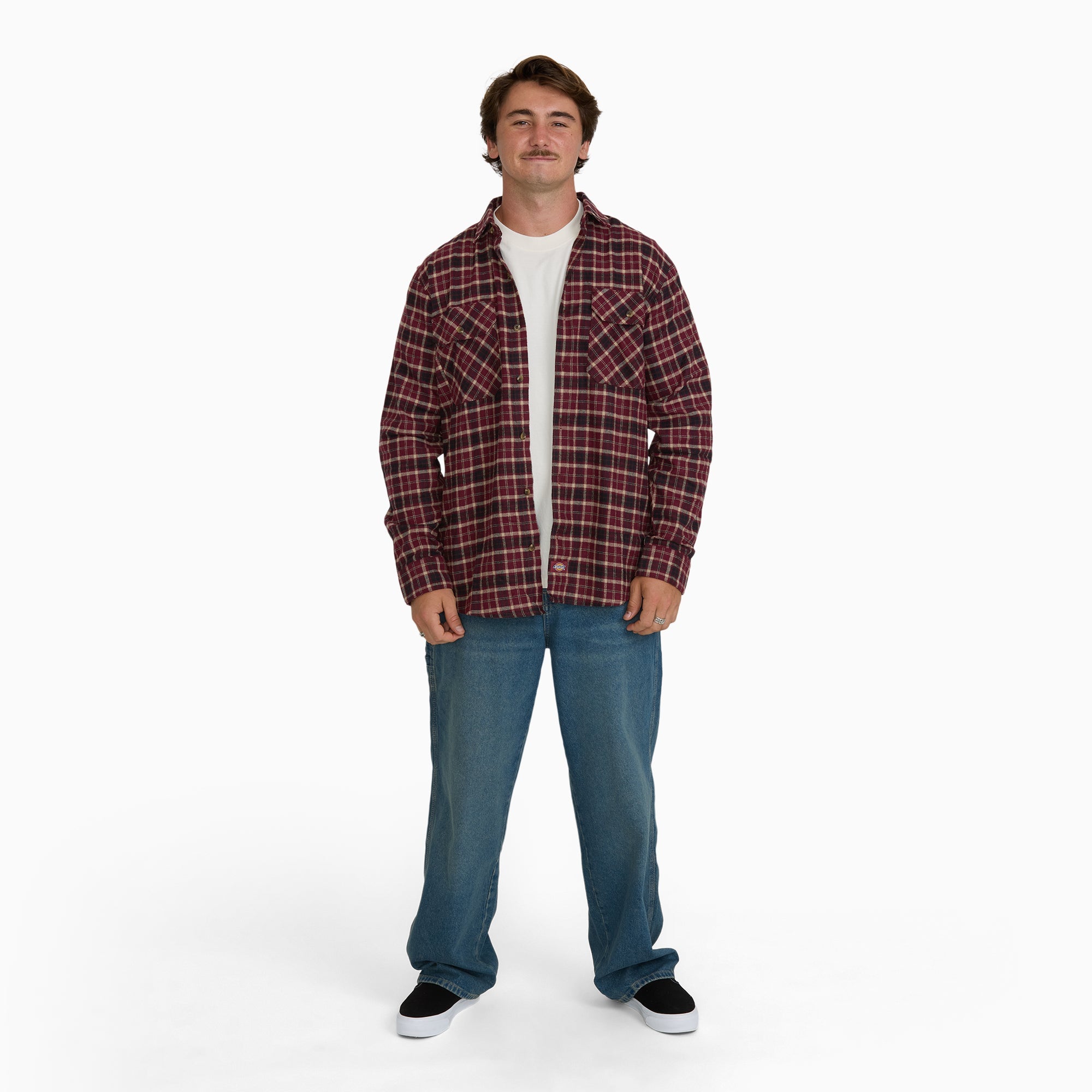 Long Sleeve Flannel Work Shirt