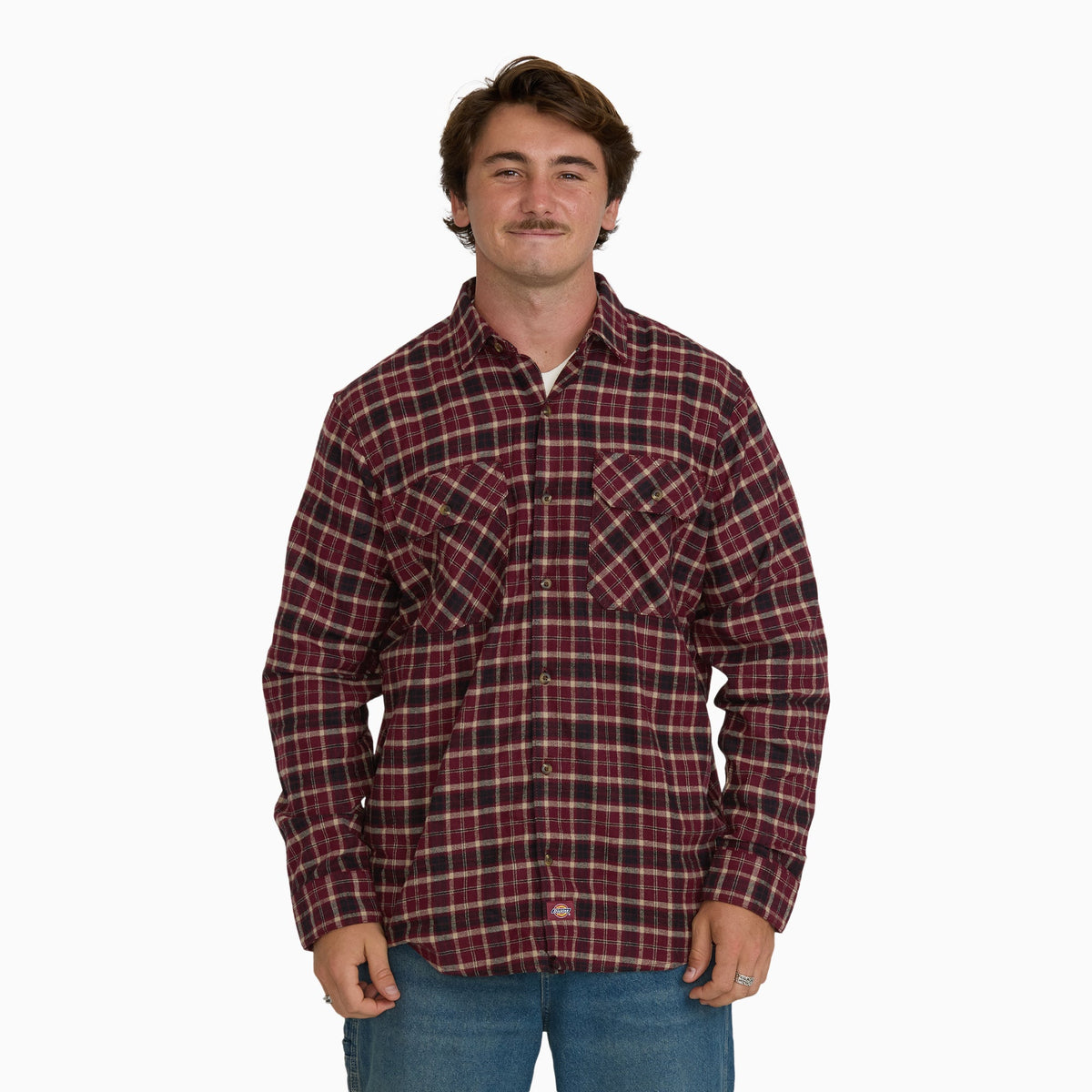 Long Sleeve Flannel Work Shirt