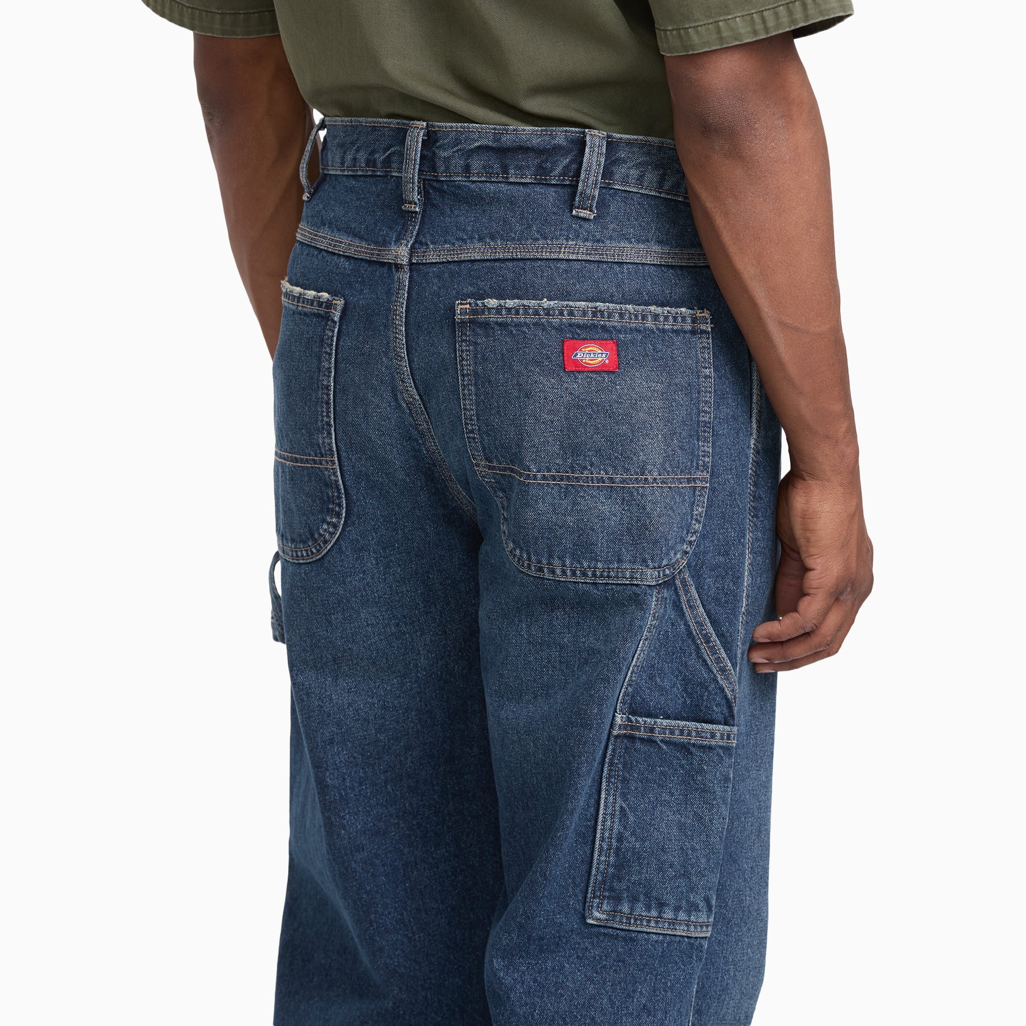 Worn In Relaxed Fit Carpenter Jeans