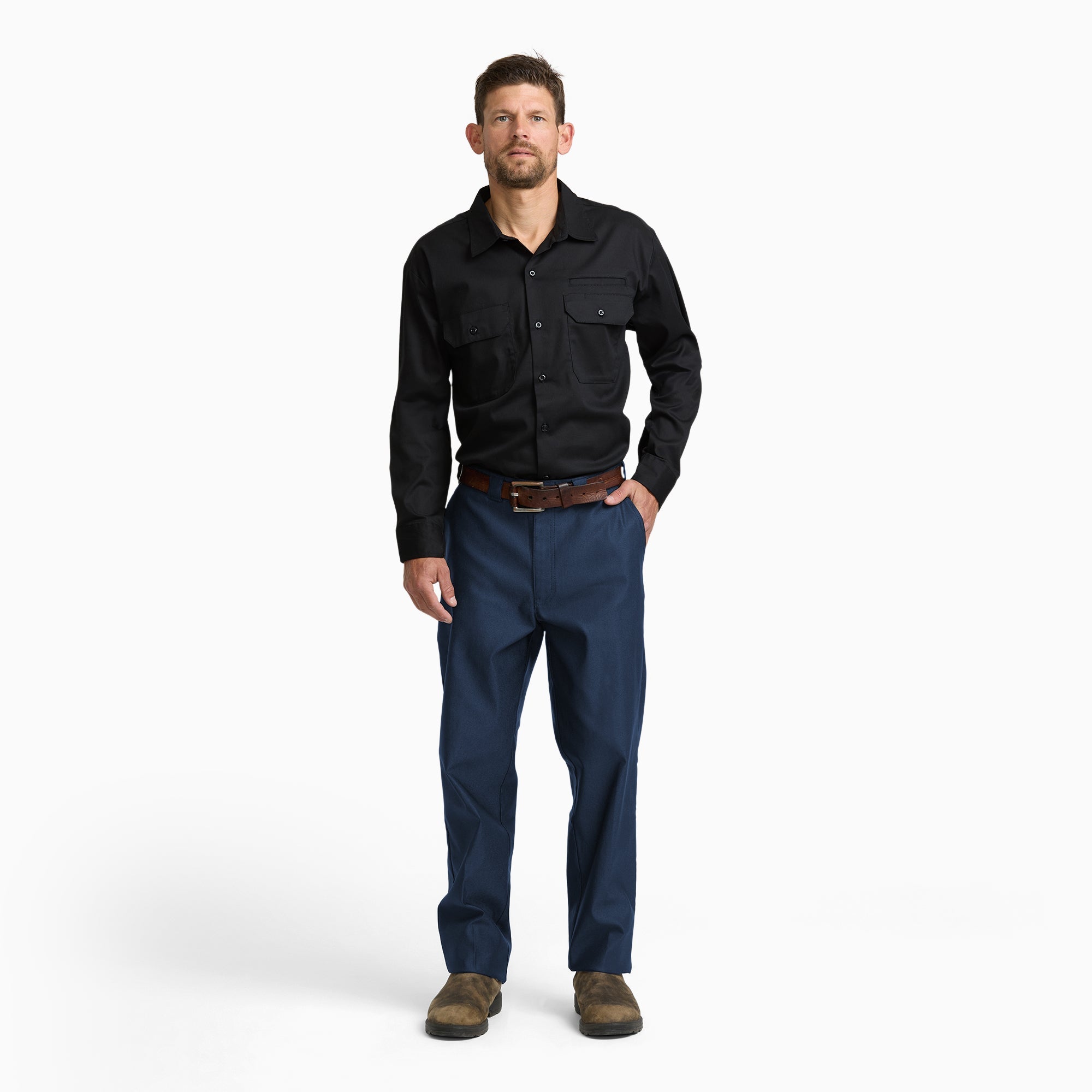 Pro Series Slim Fit Athletic Tapered Work Pants