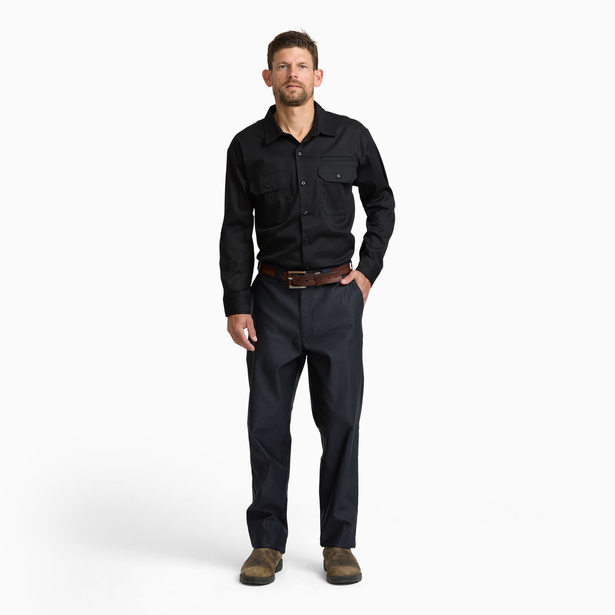 Pro Series Slim Fit Athletic Tapered Work Pants