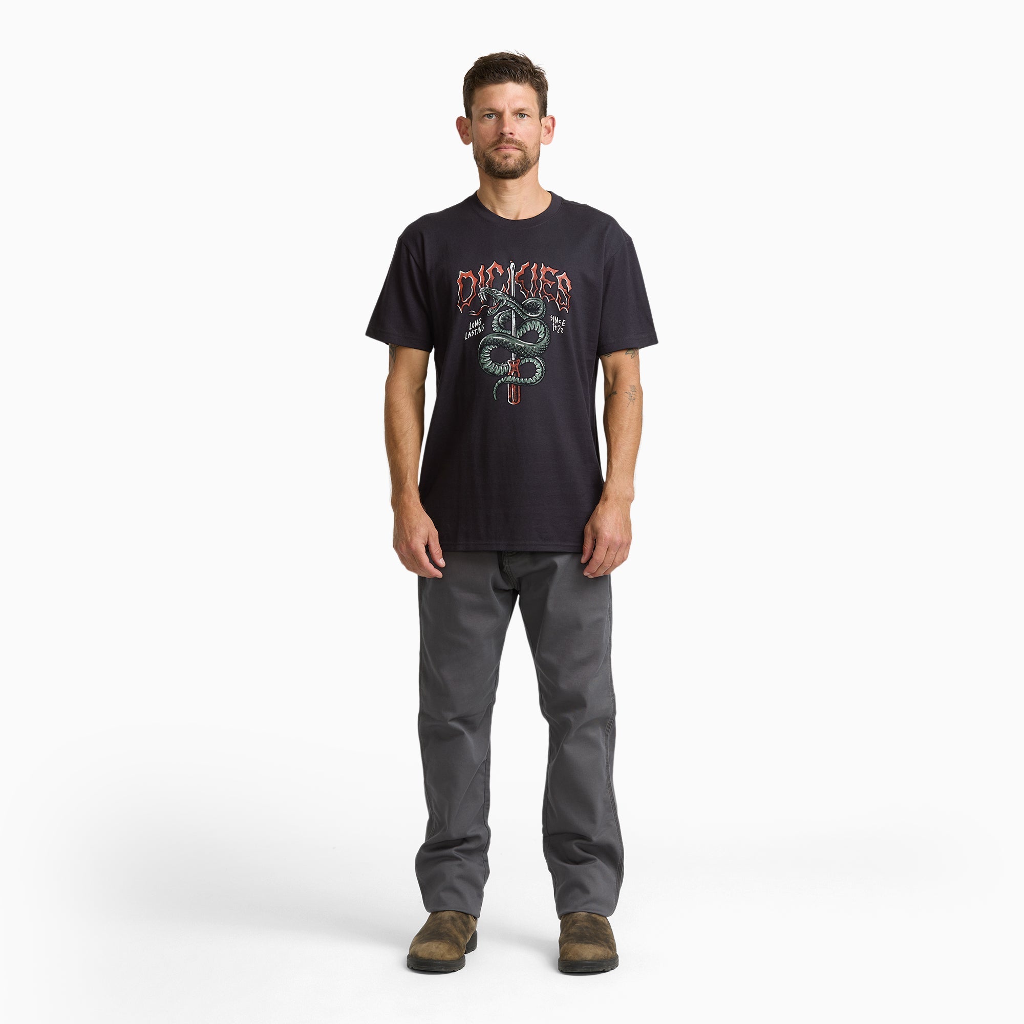 Regular Fit Snake Tool Short Sleeve T-Shirt