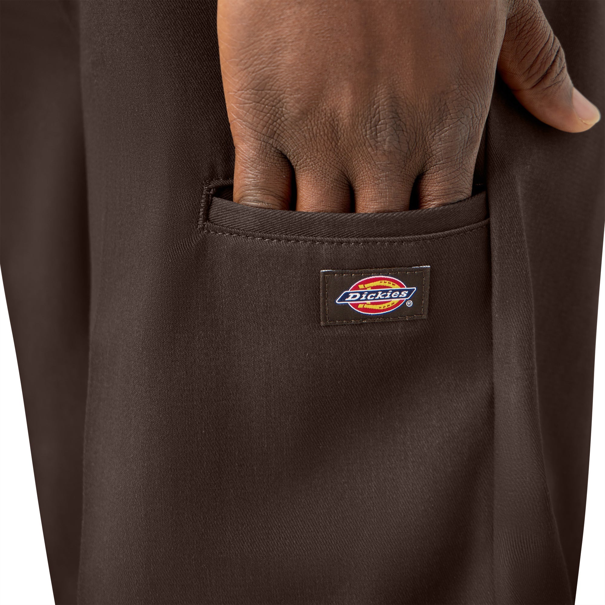Loose Fit Flat Front Work Shorts, 13"