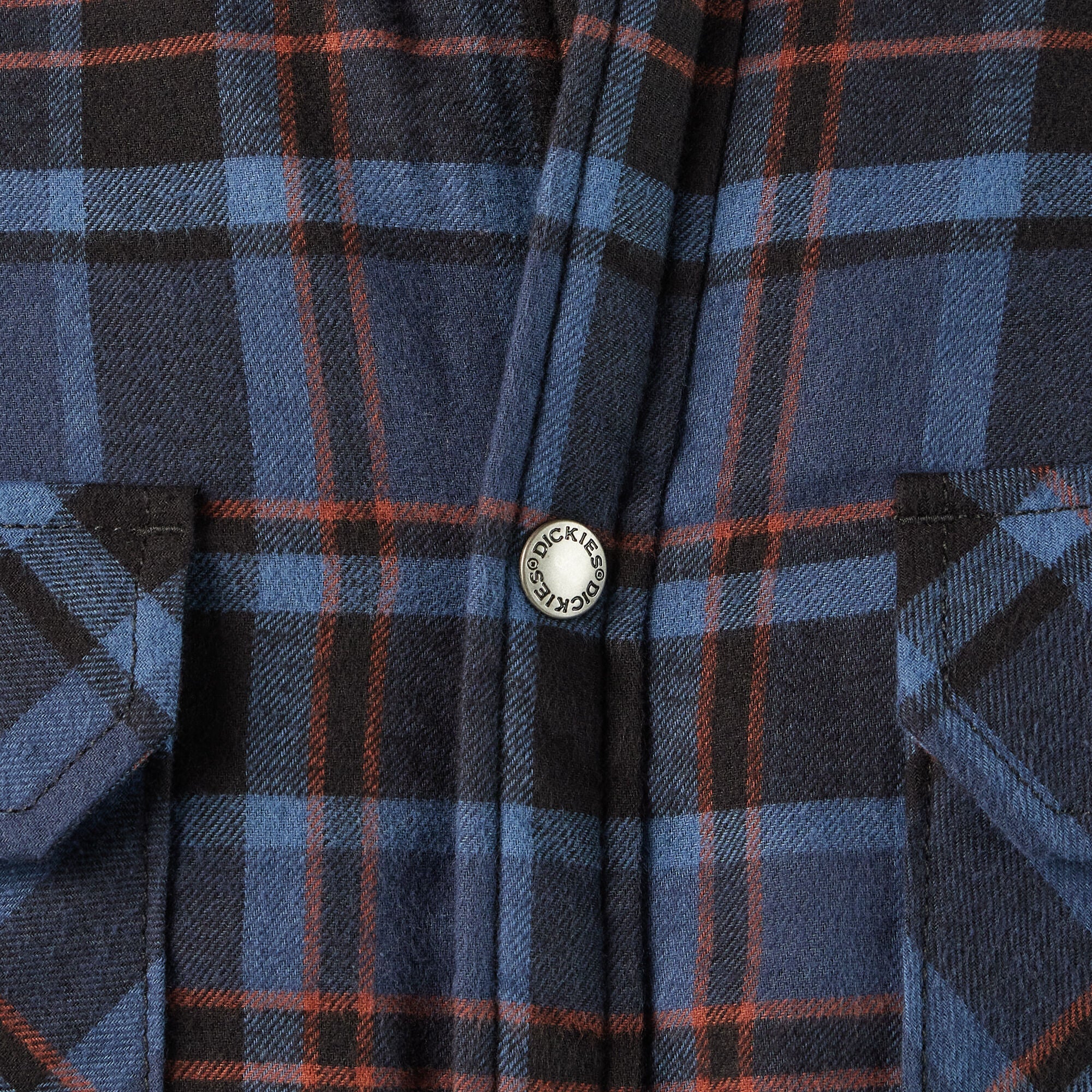 Water Repellent Fleece-Lined Flannel Shirt Jacket
