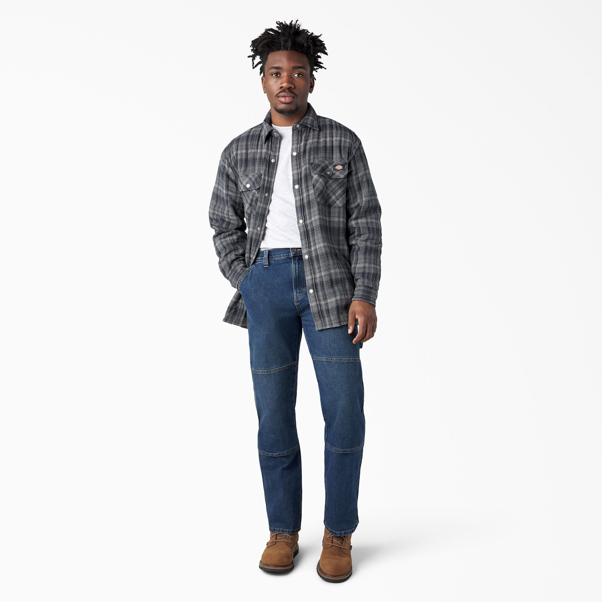 FLEX Relaxed Fit Double Knee Jeans