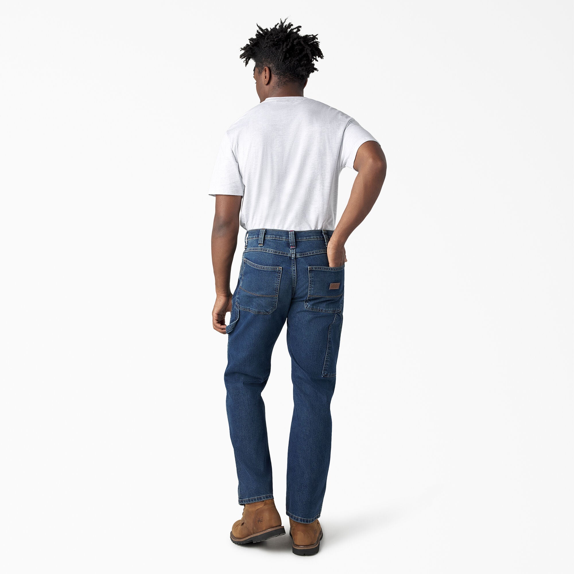 FLEX Relaxed Fit Double Knee Jeans