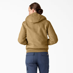 Women's Fleece Lined Duck Canvas Jacket