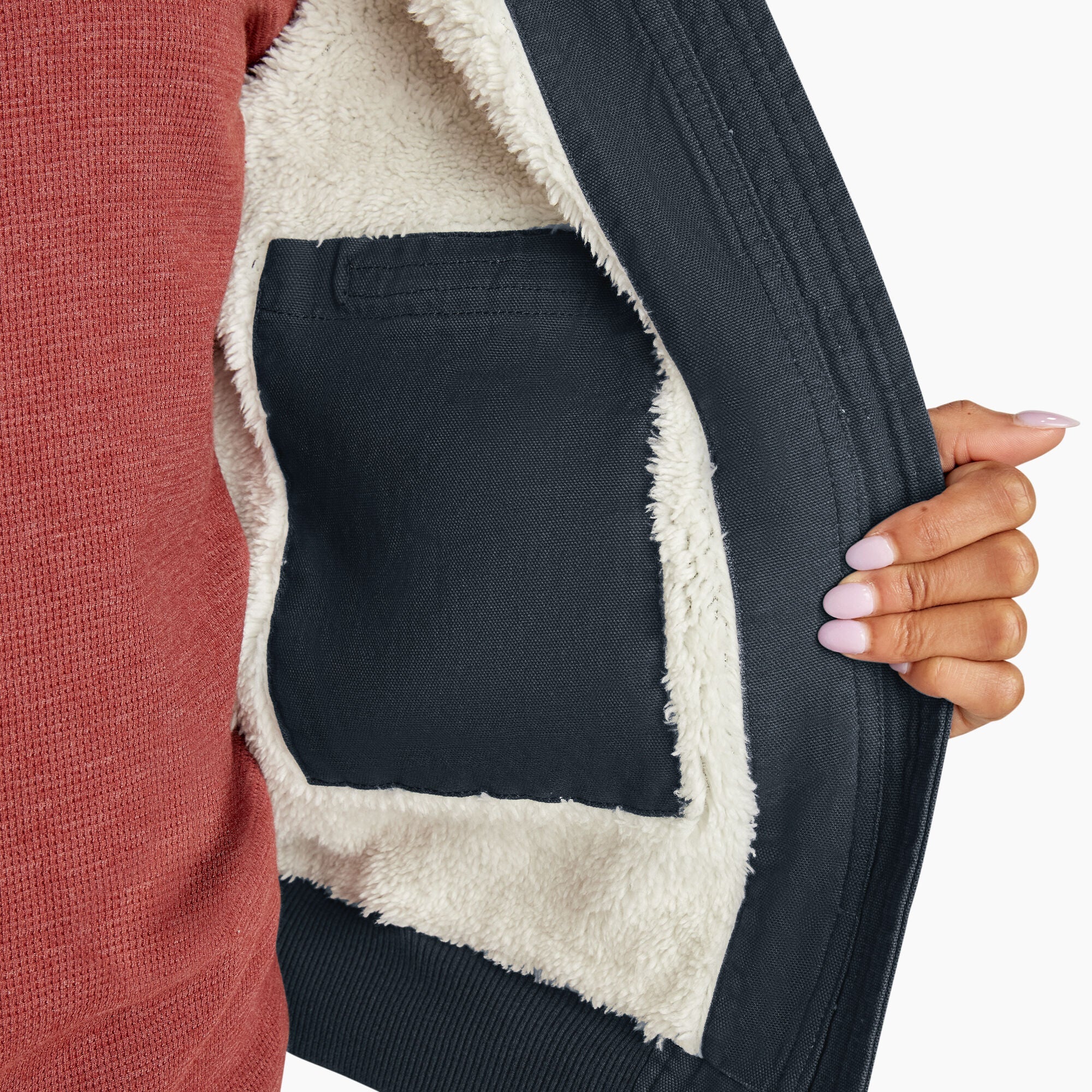 Women's Fleece Lined Duck Canvas Jacket