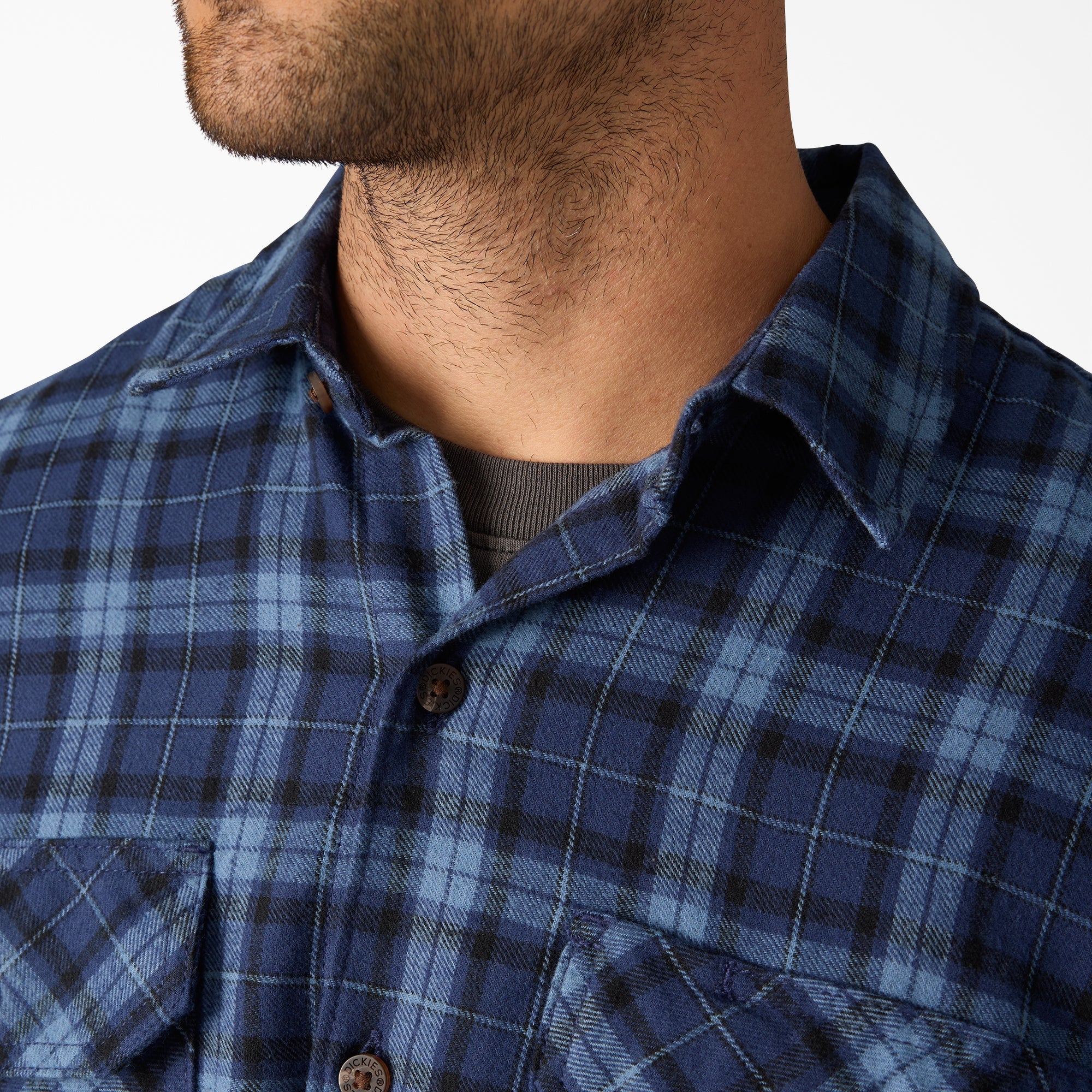 Long Sleeve Flannel Work Shirt
