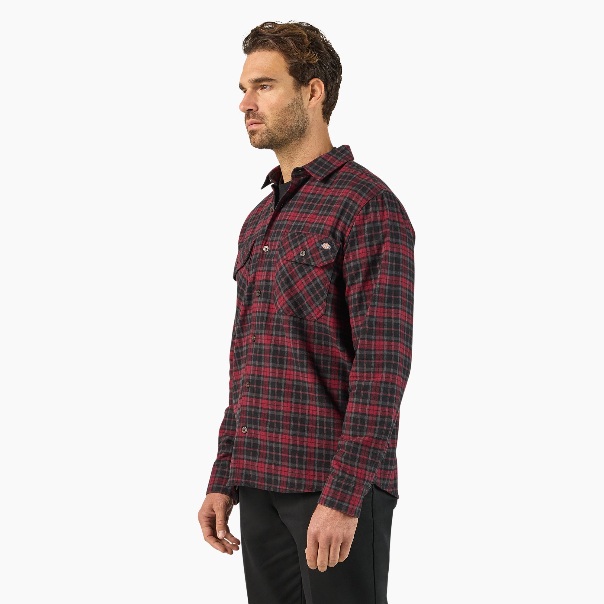 Long Sleeve Flannel Work Shirt
