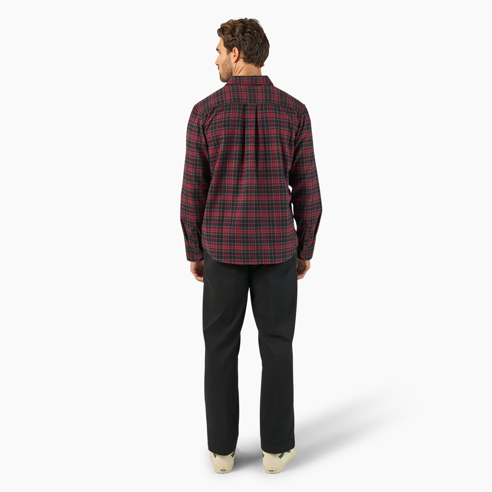 Long Sleeve Flannel Work Shirt