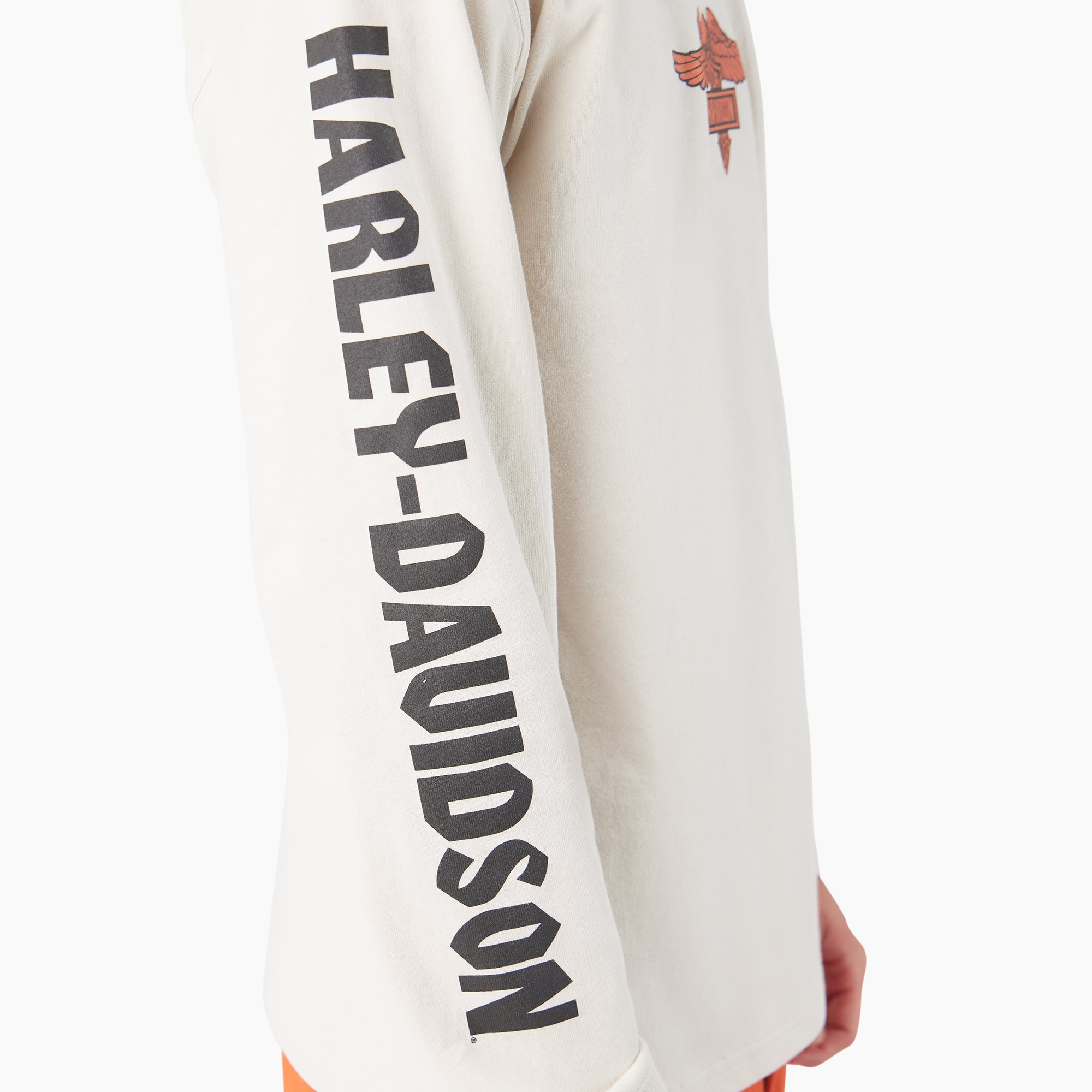 Dickies x Harley-Davidson Heavyweight Long Sleeve Eagle Tee