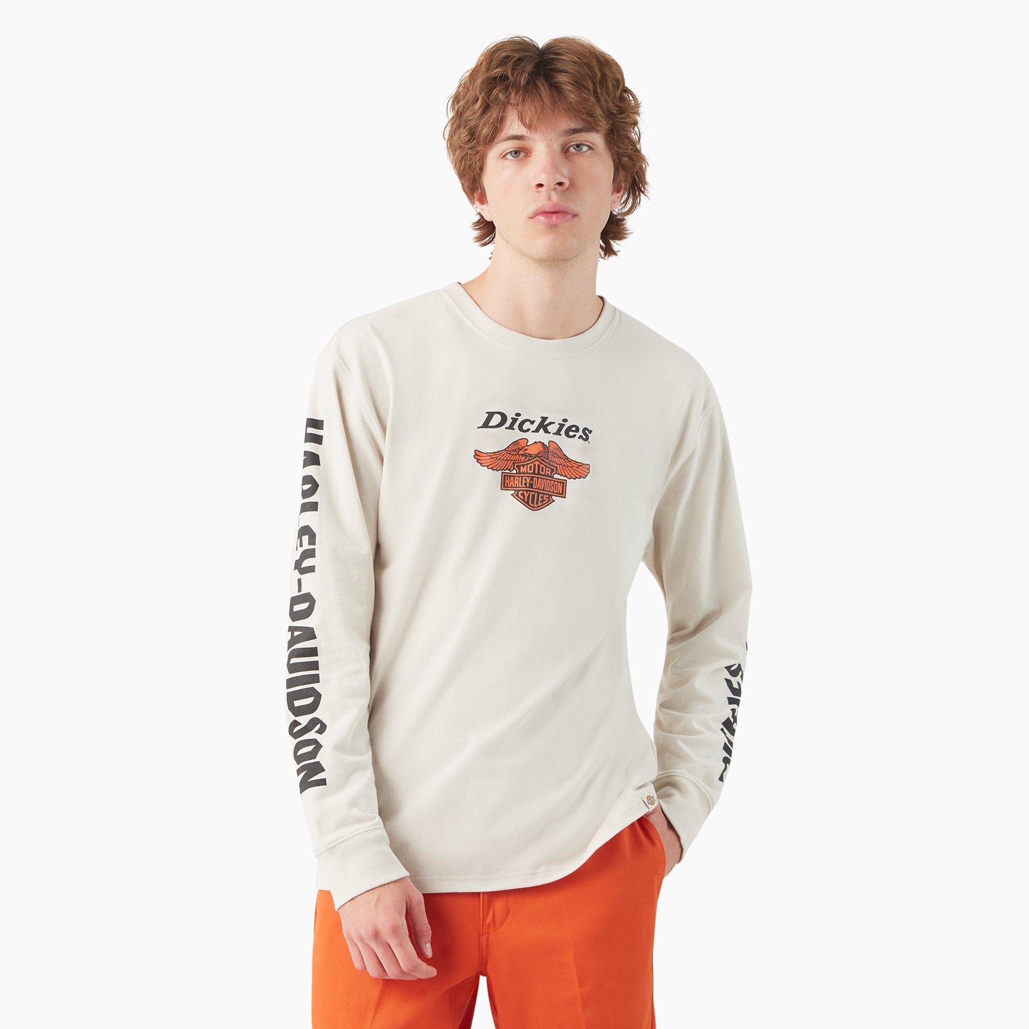 Dickies x Harley-Davidson Heavyweight Long Sleeve Eagle Tee