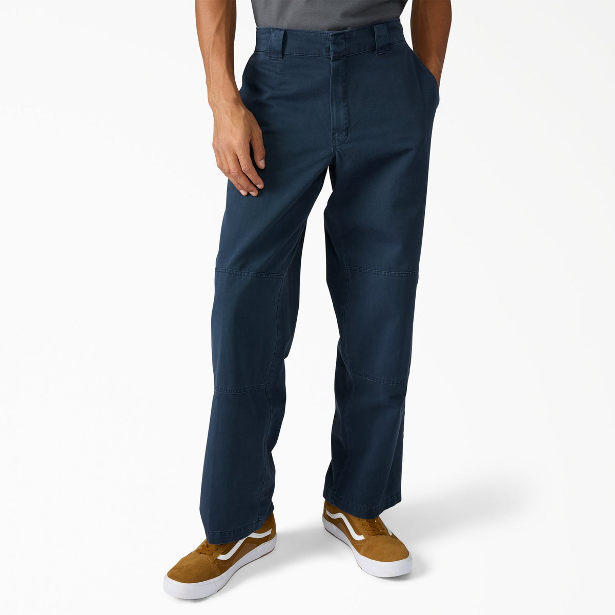 Worn In Double Knee Work Pants
