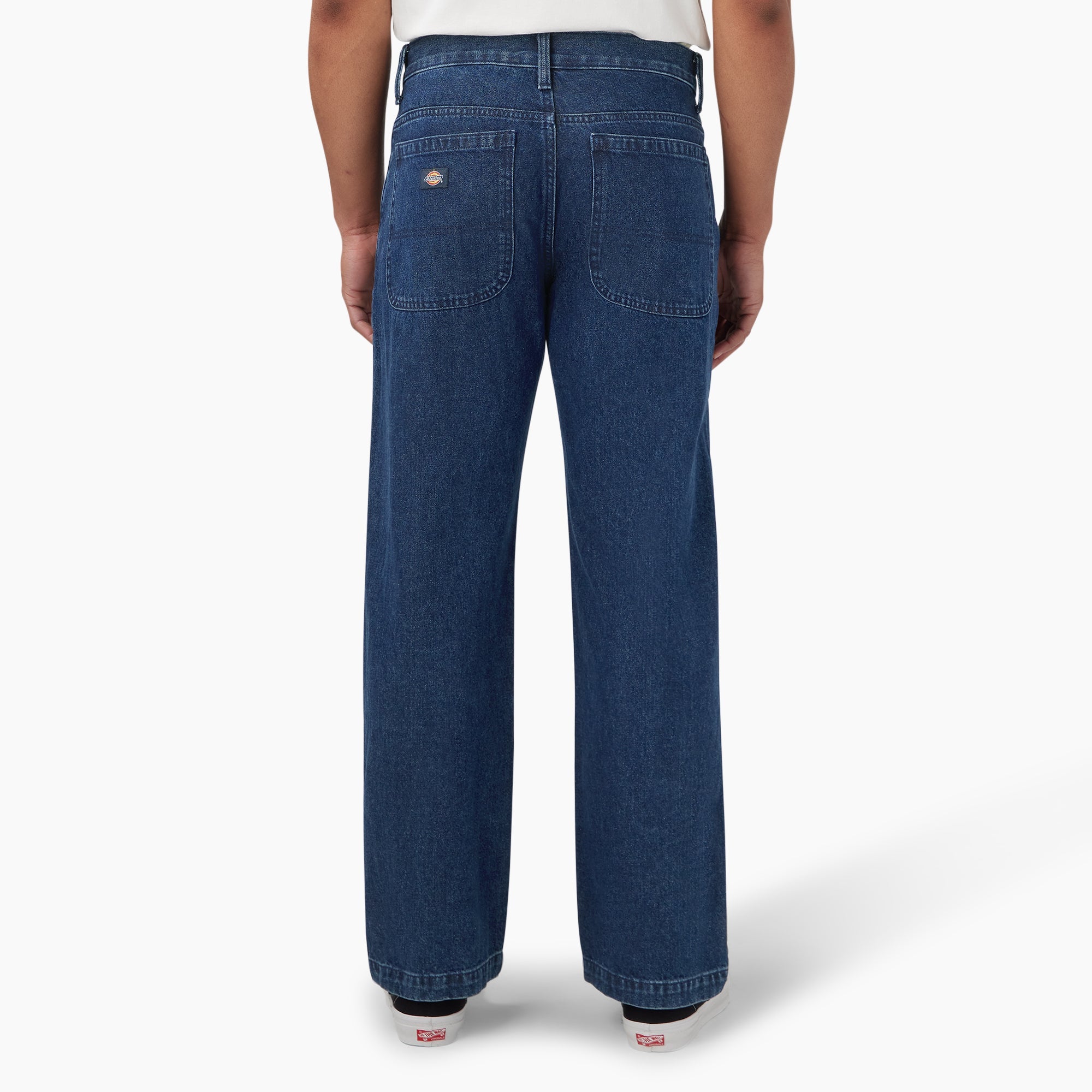 Loose Fit Double Knee Jeans