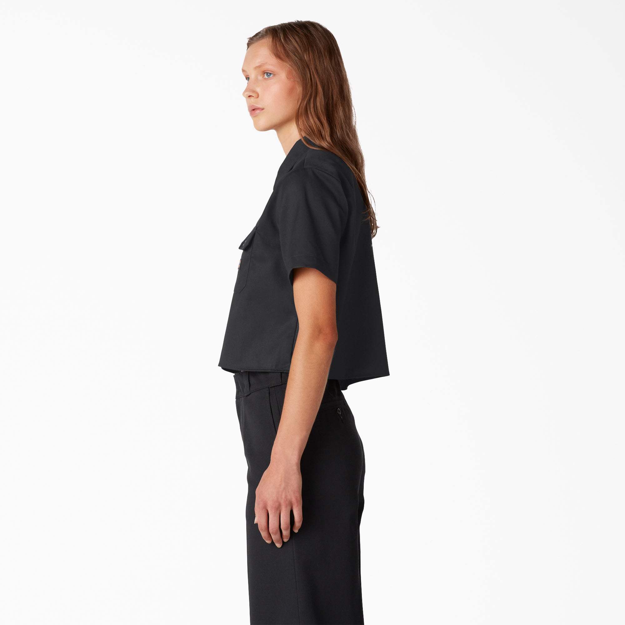 Women's Cropped Work Shirt
