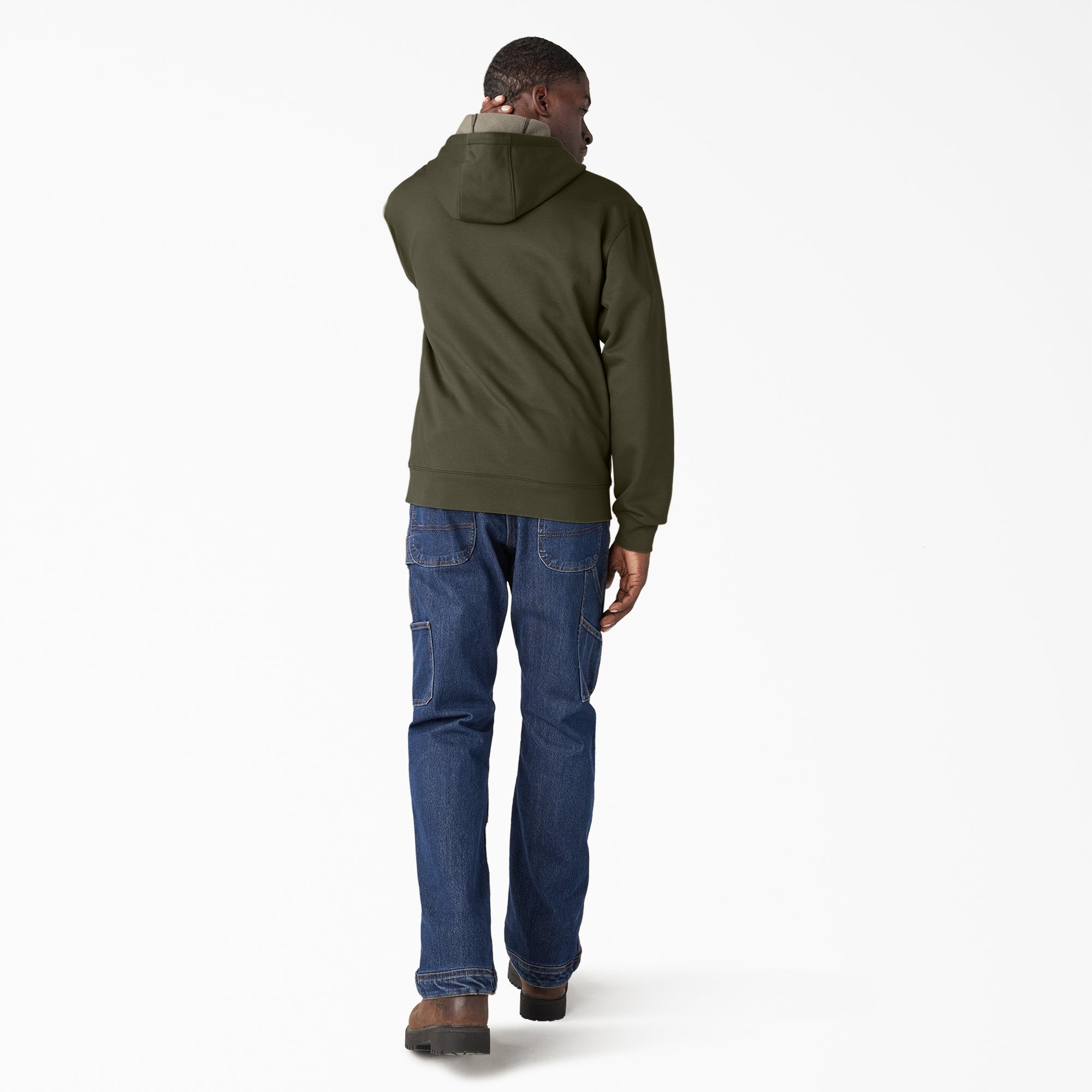 Water Repellent Camo Logo Hoodie