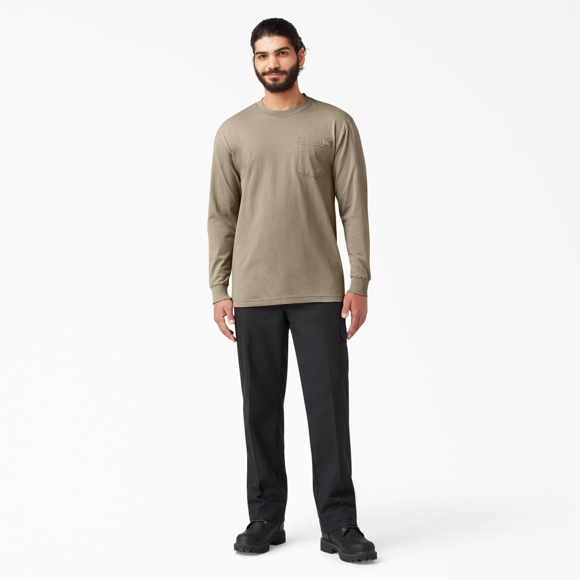 Heavyweight Long Sleeve Pocket T-Shirt