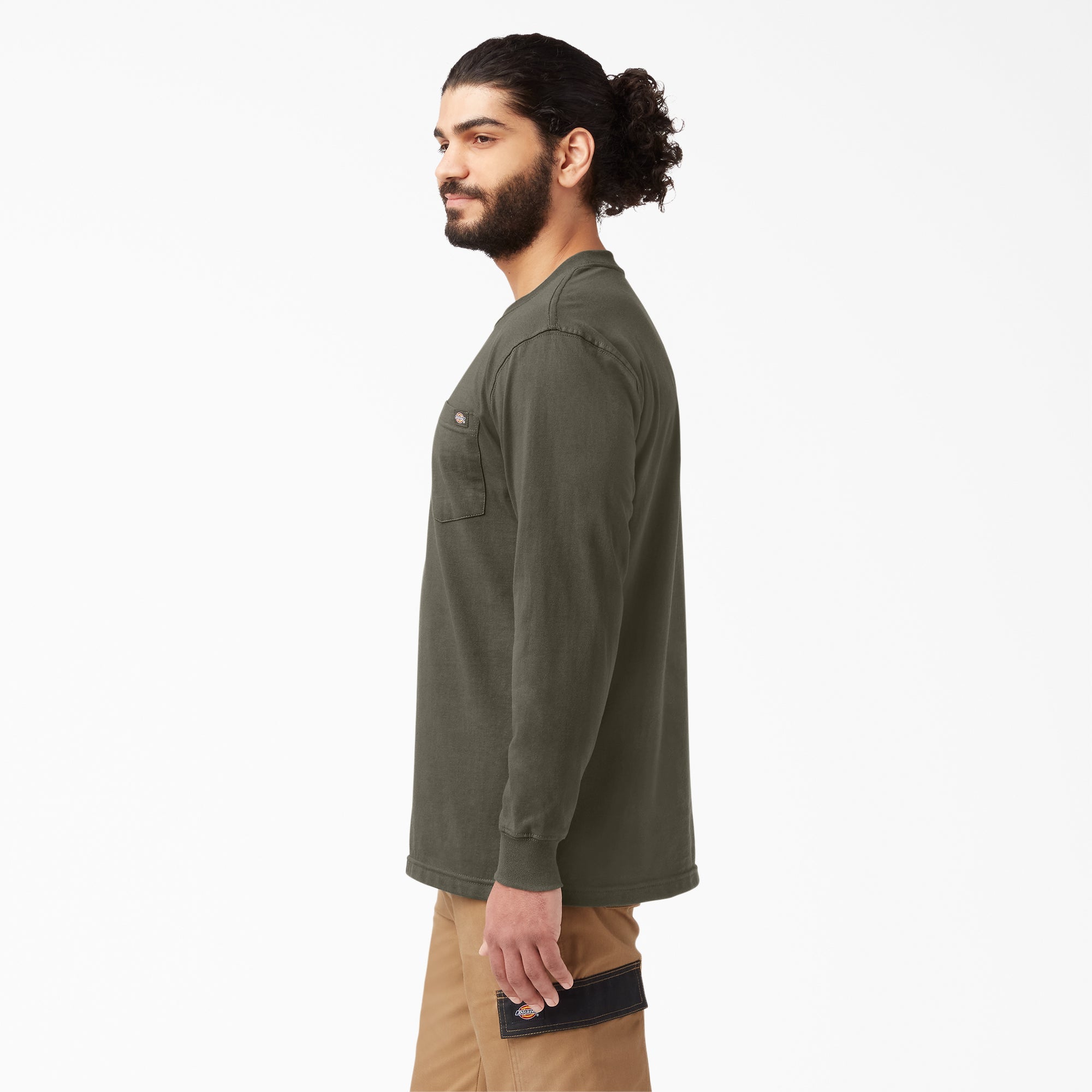 Heavyweight Long Sleeve Pocket T-Shirt