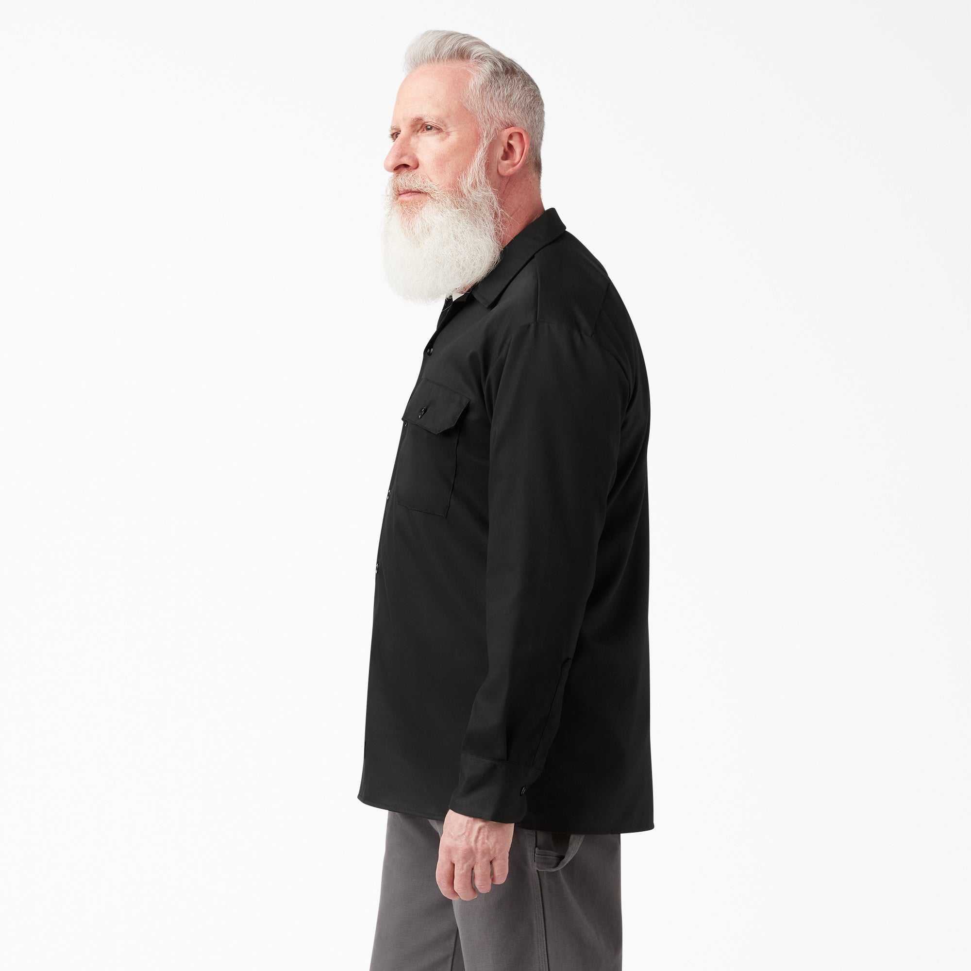 FLEX Relaxed Fit Long Sleeve Work Shirt