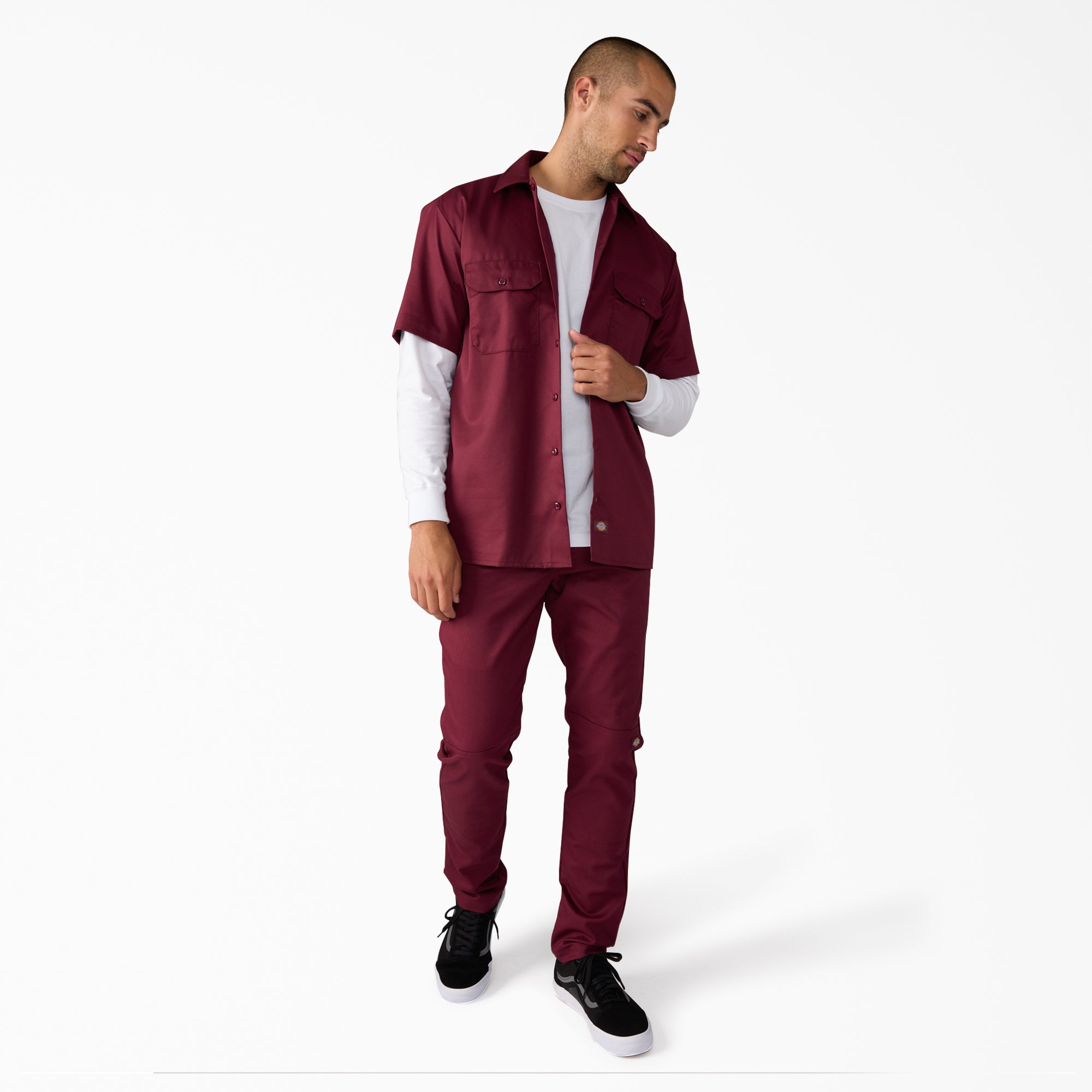 FLEX Skinny Fit Double Knee Work Pants