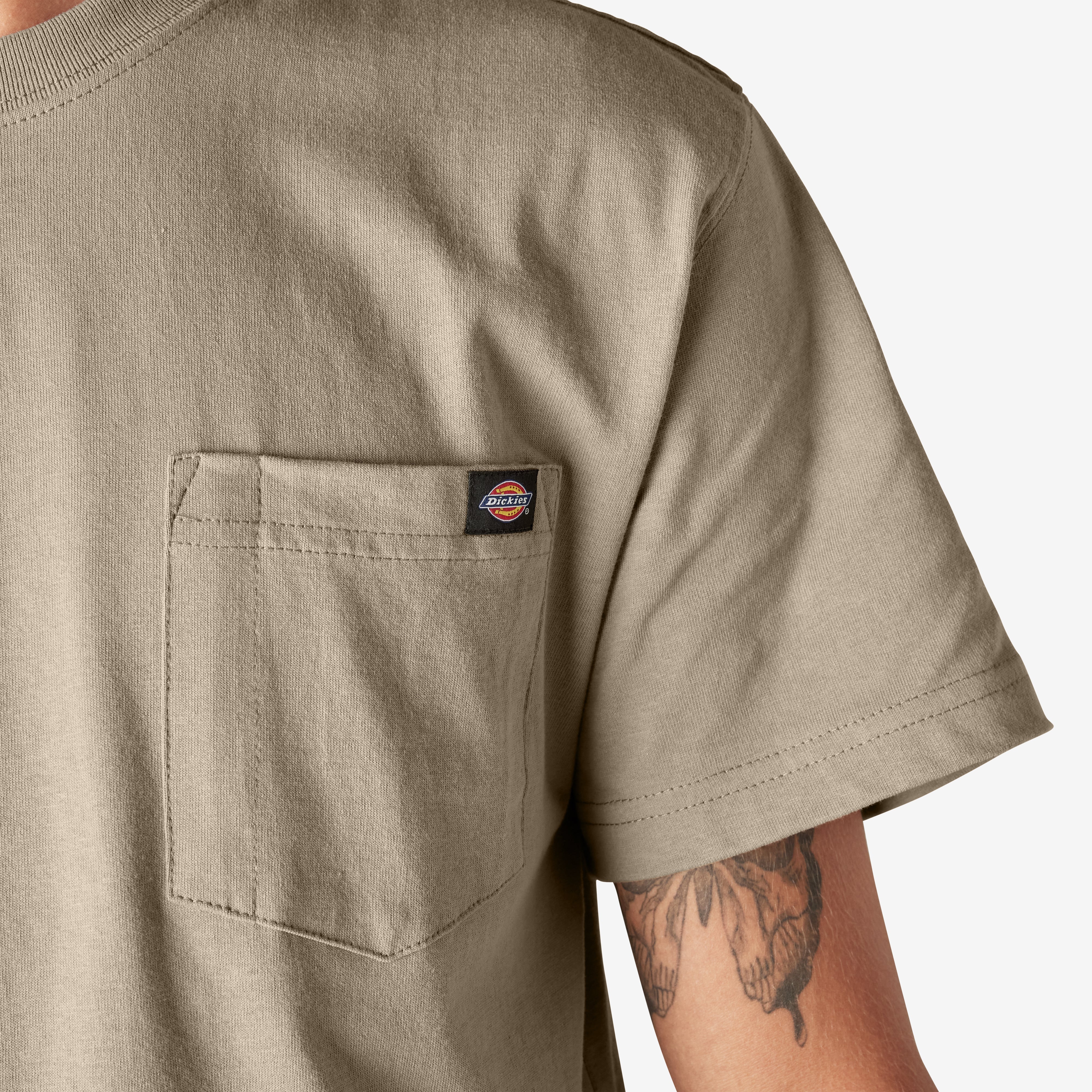 Heavyweight Short Sleeve Pocket T-Shirt