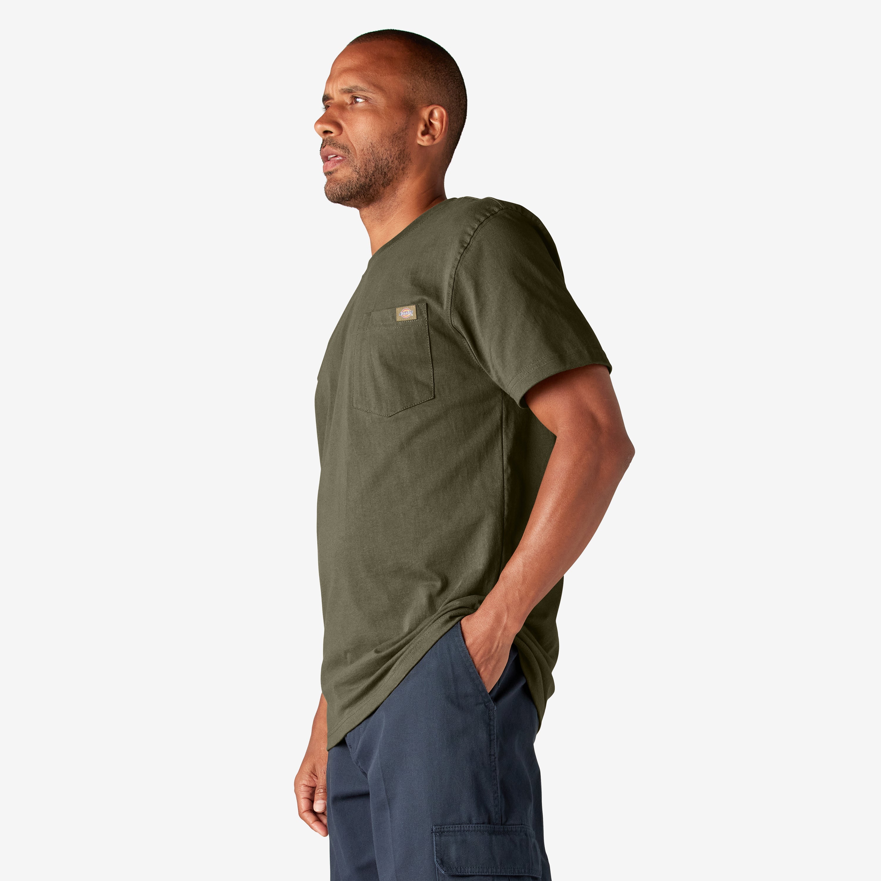 Heavyweight Short Sleeve Pocket T-Shirt