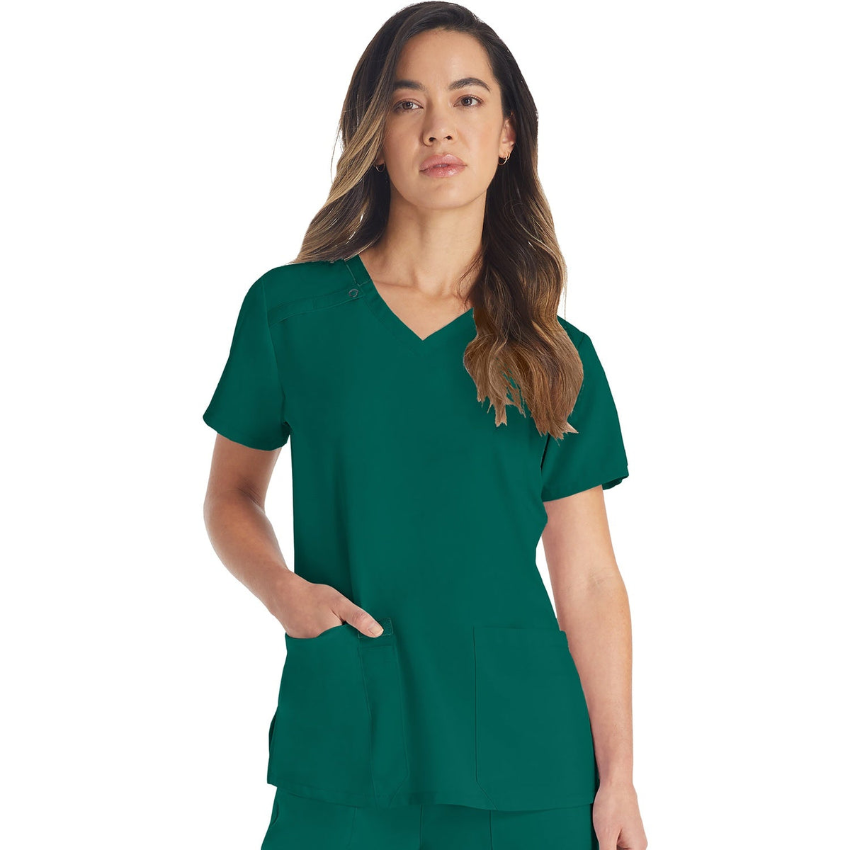Women's EDS Essentials V-Neck Scrub Top