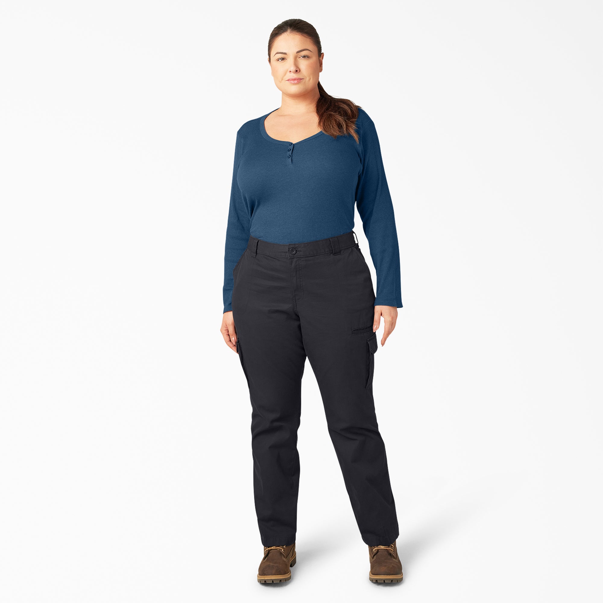 Women's Plus Relaxed Fit Cargo Pants