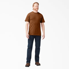 Heavyweight Heathered Short Sleeve Pocket T-Shirt