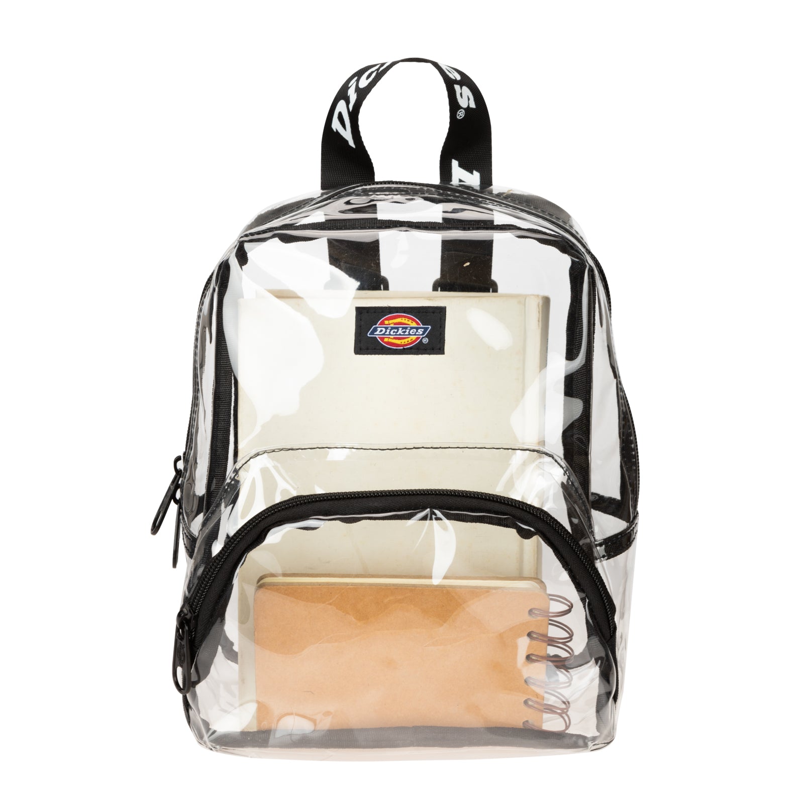 Dickies Clear Mini Backpack - Clear w/Black
