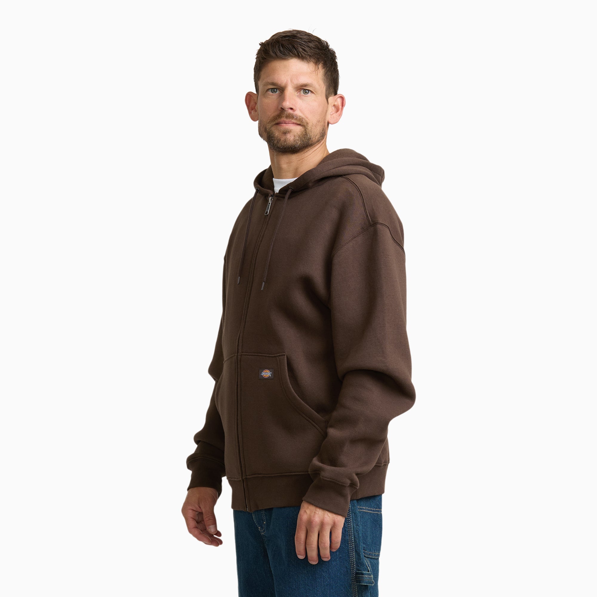 Midweight Fleece Zip Hoodie