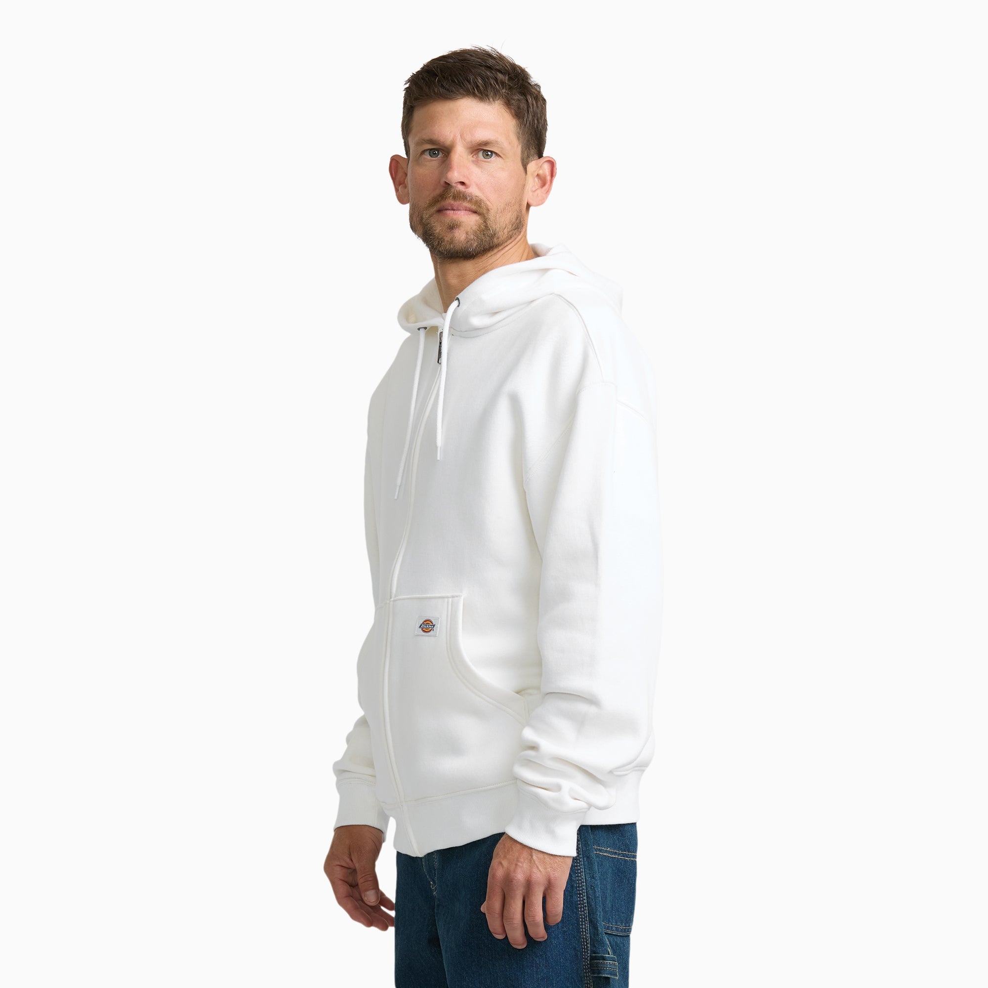 Midweight Fleece Zip Hoodie