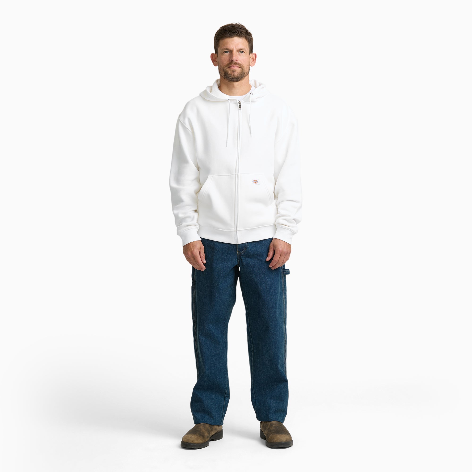 Midweight Fleece Zip Hoodie